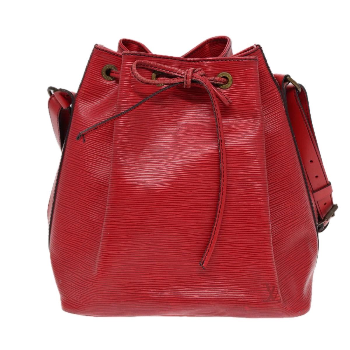 Louis Vuitton Noé Red Leather Shoulder Bag (Pre-Owned) Size ONE SIZE - 1 Thumbnail