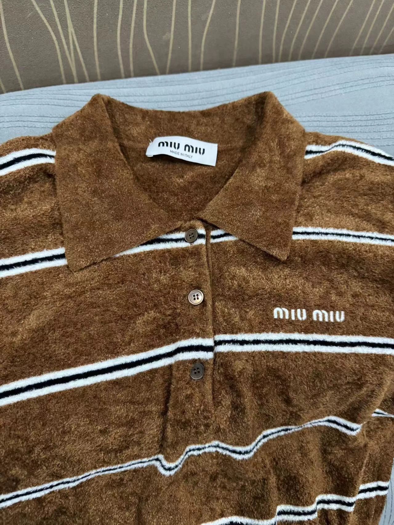 Miu Miu MIU MIU 25SS Polo Shirt New Size S / US 4 / IT 40 - 4 Thumbnail