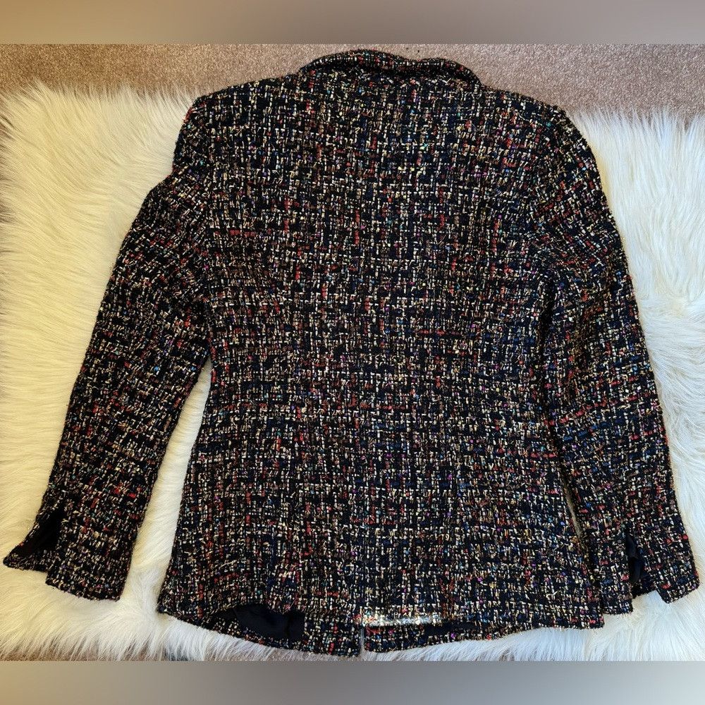 Amanda Uprichard Amanda Uprichard Aldridge Blazer Lyra Tweed Single Gold But Size M / US 6-8 / IT 42-44 - 3 Thumbnail