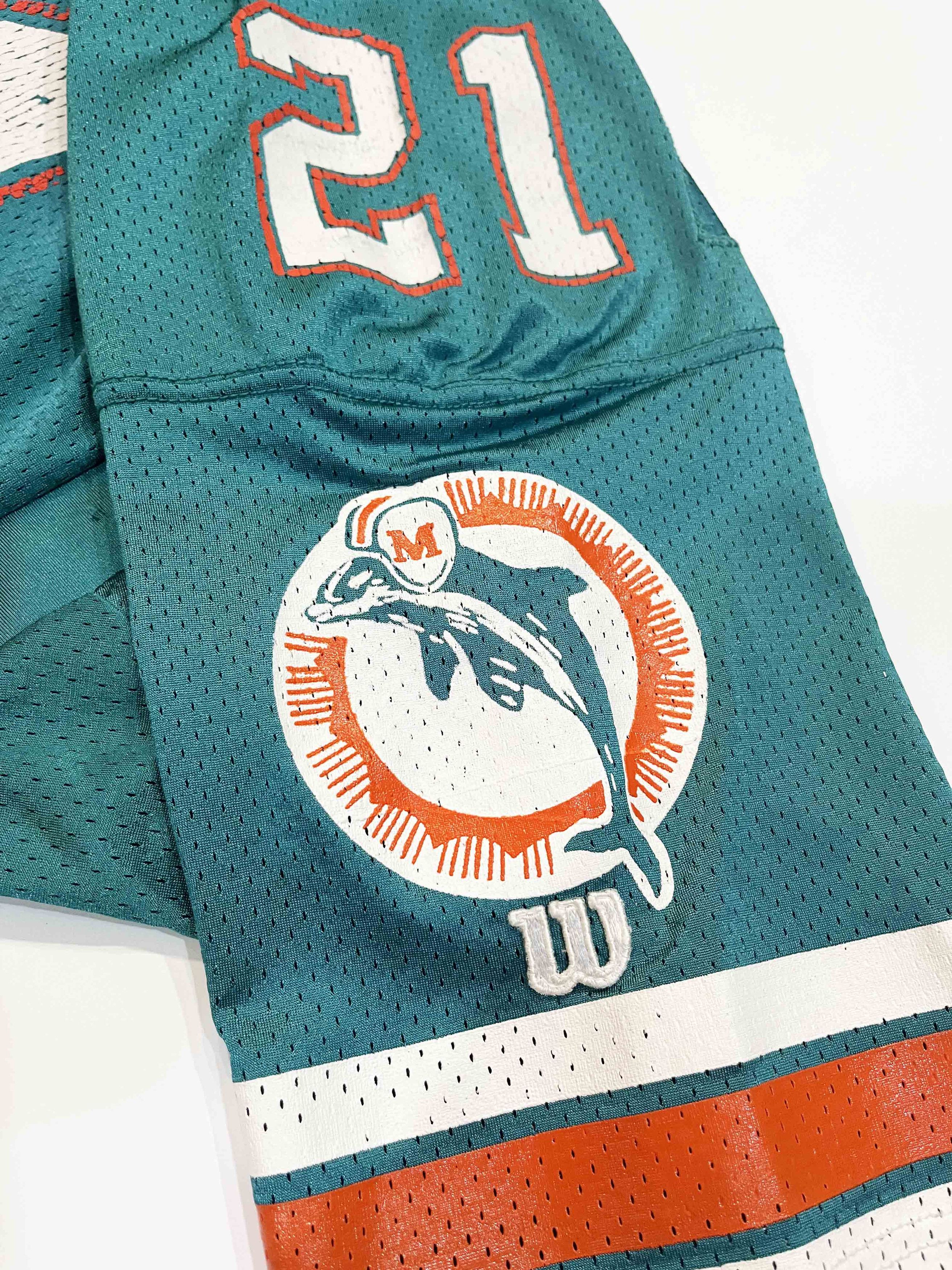 Wilson Vintage Wilson Pro Line NFL Miami Dolphins HIGGS #21 Jersey Size US M / EU 48-50 / 2 - 6 Thumbnail