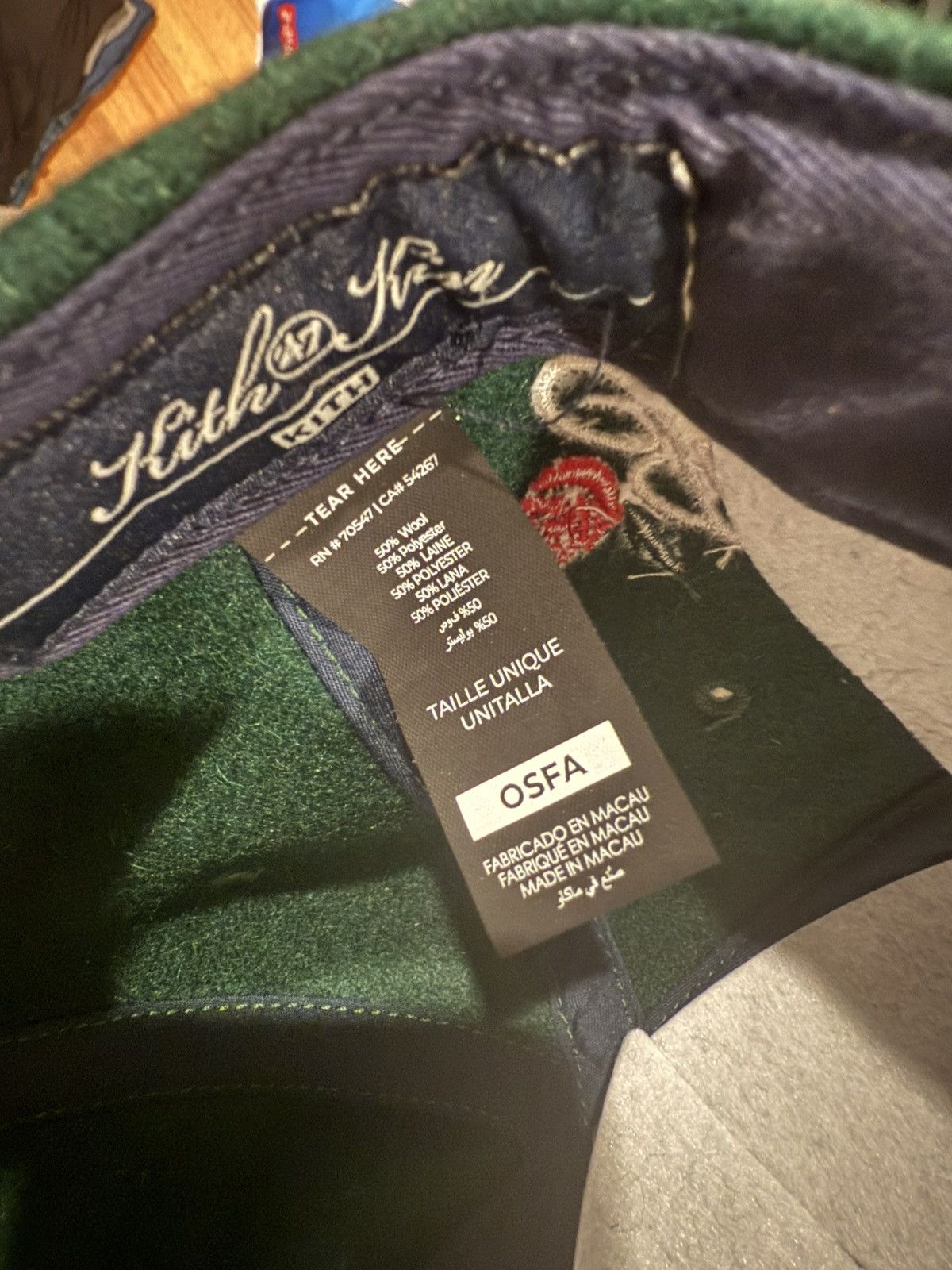 Kith Kith & '47 The New York Yankees WoolRose Hitch Snapback Size ONE SIZE - 5 Thumbnail