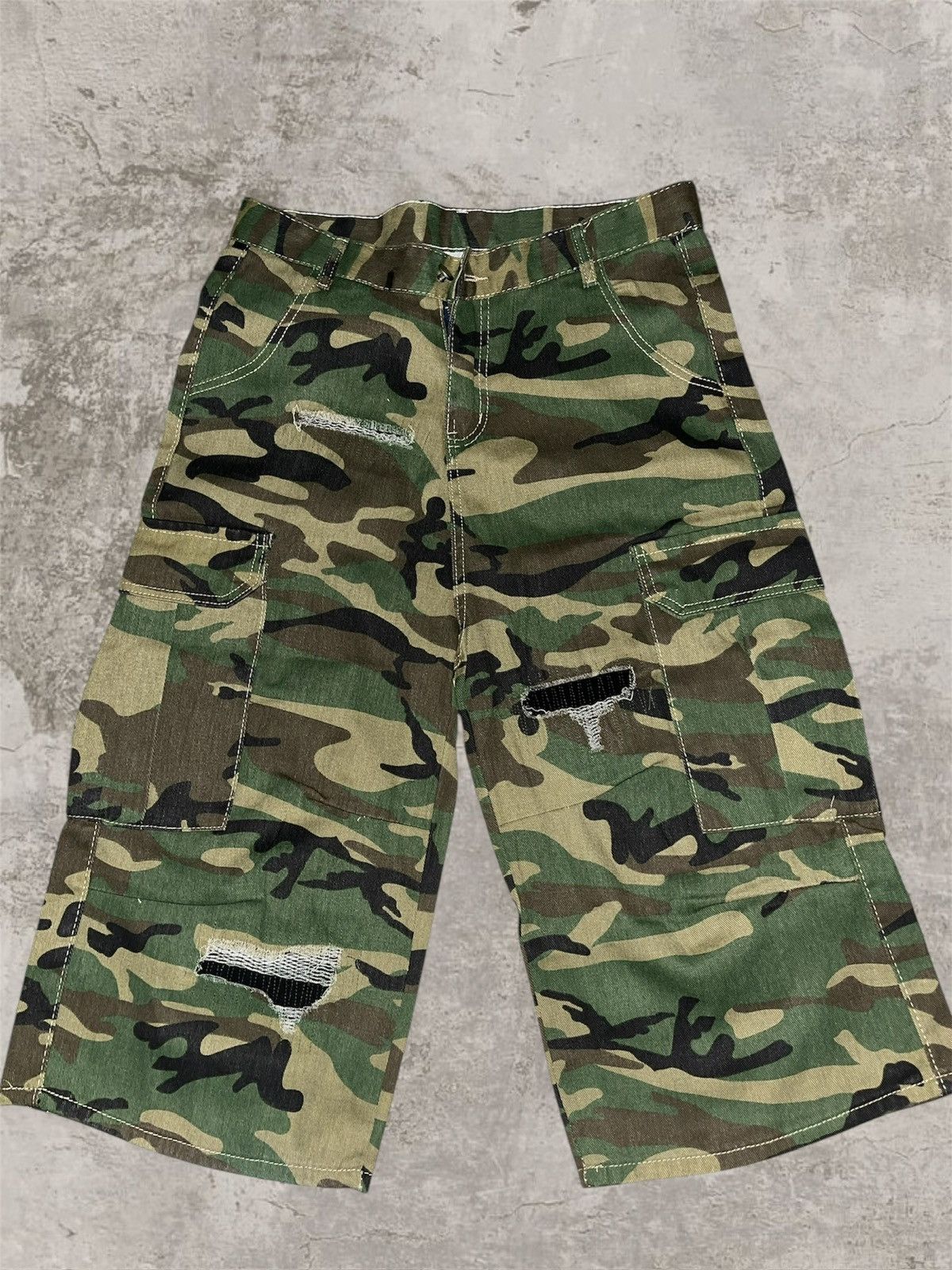 Japanese Brand Camo Jorts | Grailed
