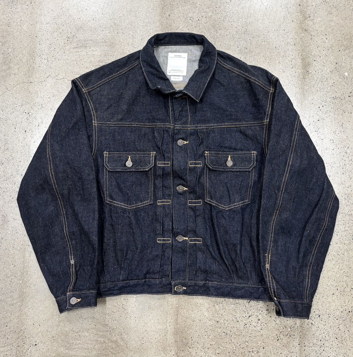 Visvim Visvim 22aw 101xx Jkt Raw Mud Overdye Size US M / EU 48-50 / 2 - 1 Thumbnail