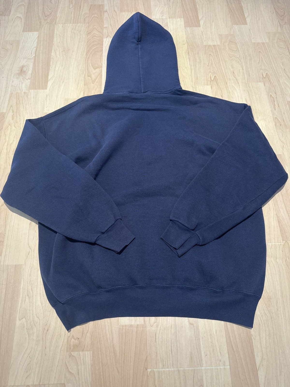 CSA × Lee × Vintage 90s Sunfaded Navy Lee Sport St. Louis Rams Football Hoodie Size US XL / EU 56 / 4 - 4 Thumbnail