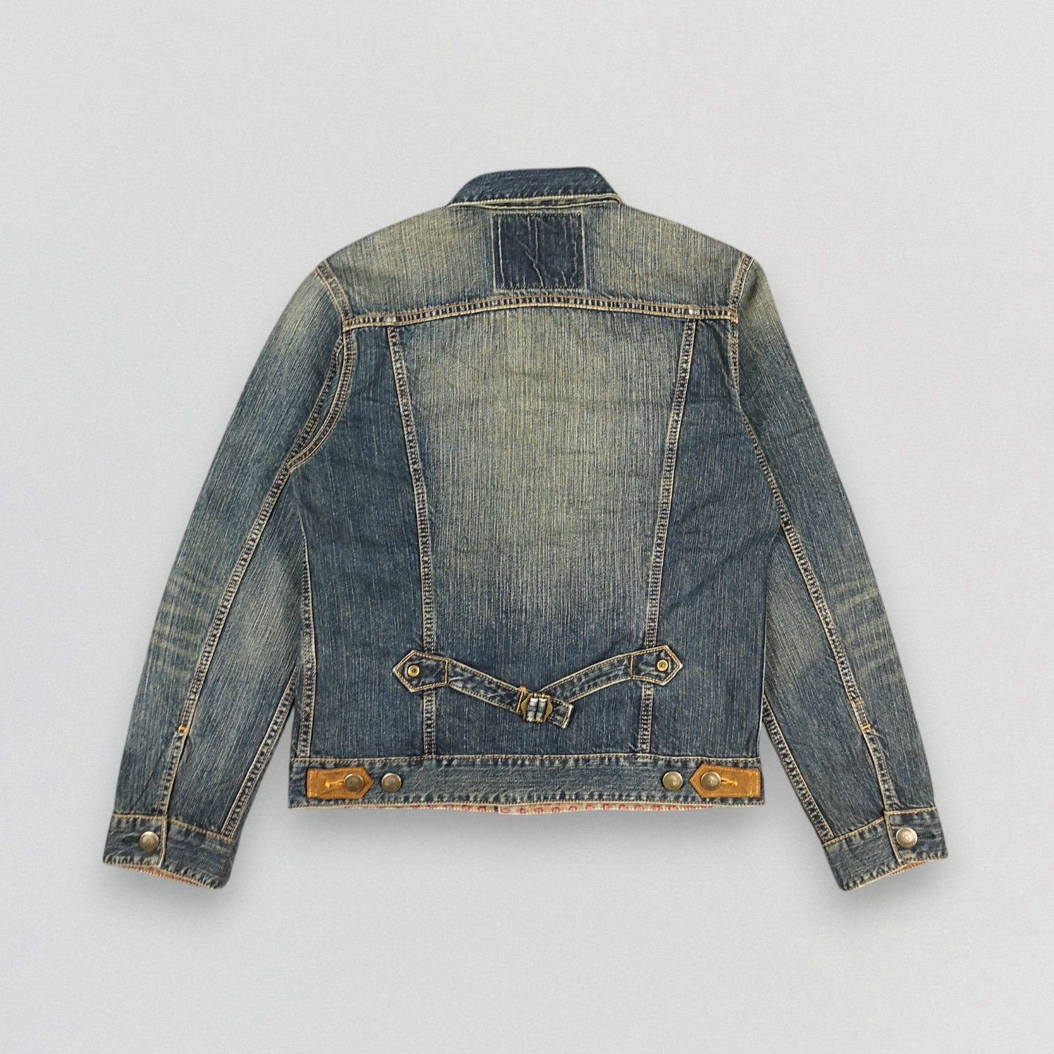 Edwin Rusty Wash Edwin Denim Trucker Jacket Size US M / EU 48-50 / 2 - 2 Thumbnail