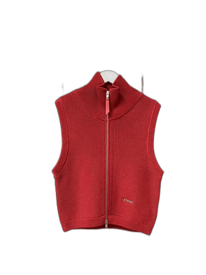 Balenciaga ETHOR Wool Vest Jacket with Zip-yf Size US M / EU 48-50 / 2 - 1 Thumbnail