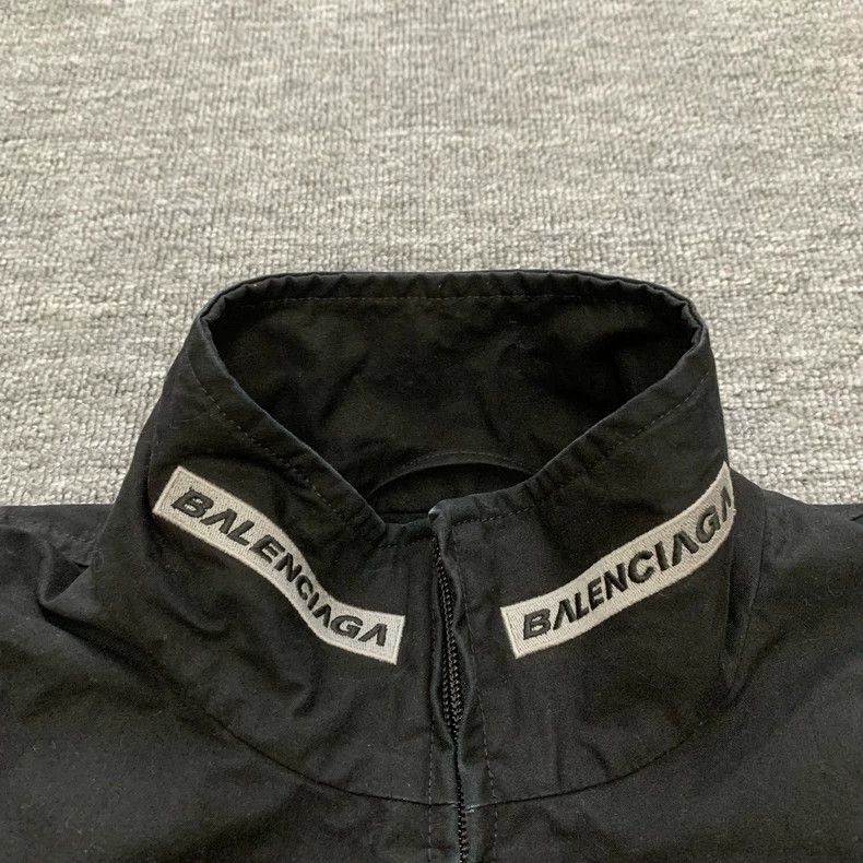 Balenciaga Balenciaga Black Multi-Element Logo Racing Jacket Size US XS / EU 42 / 0 - 8 Thumbnail