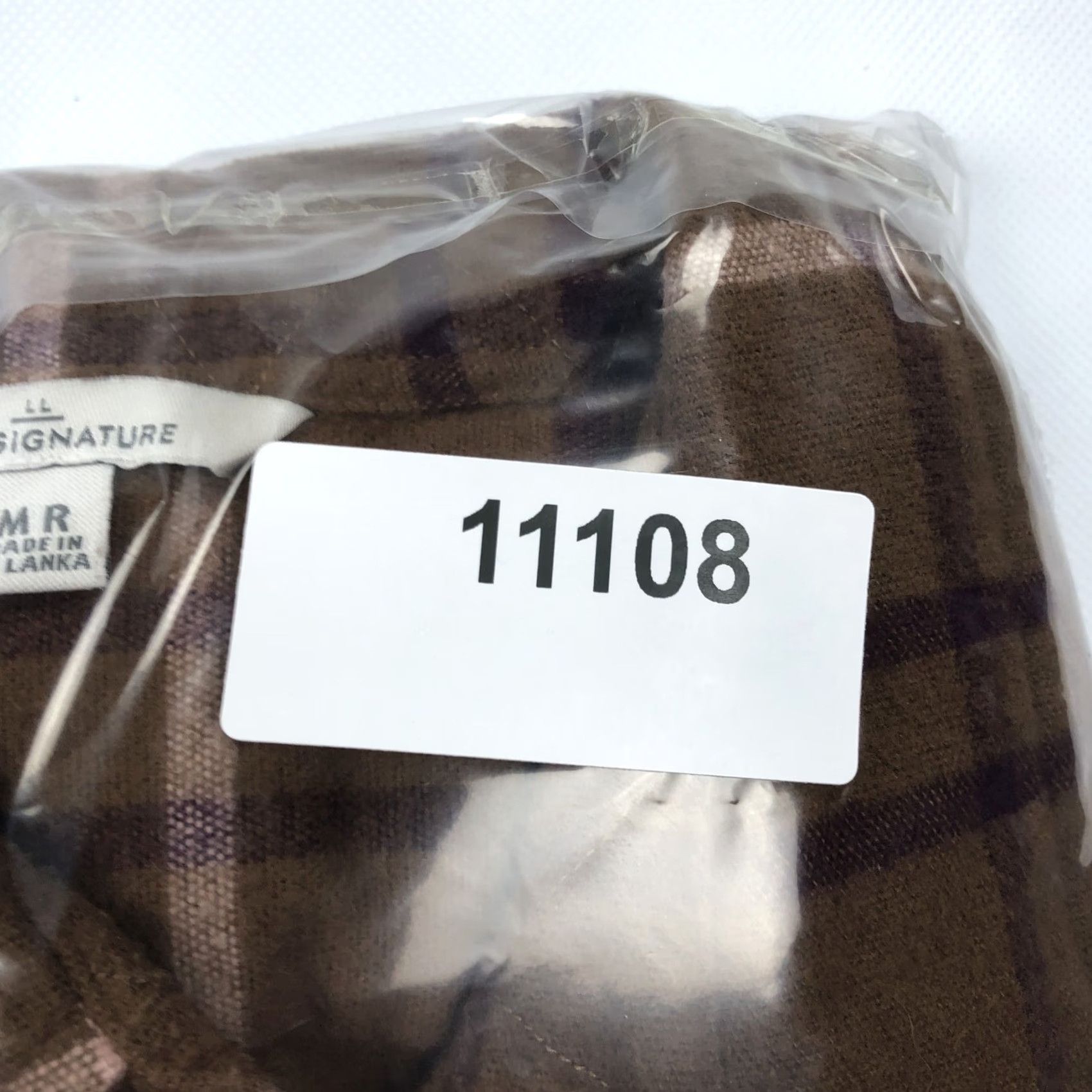 Vintage VINTAGE L.L.Bean Signature Archive Shirt Women M Brown Plaid Flannel Button-Up Size M / US 6-8 / IT 42-44 - 8 Thumbnail