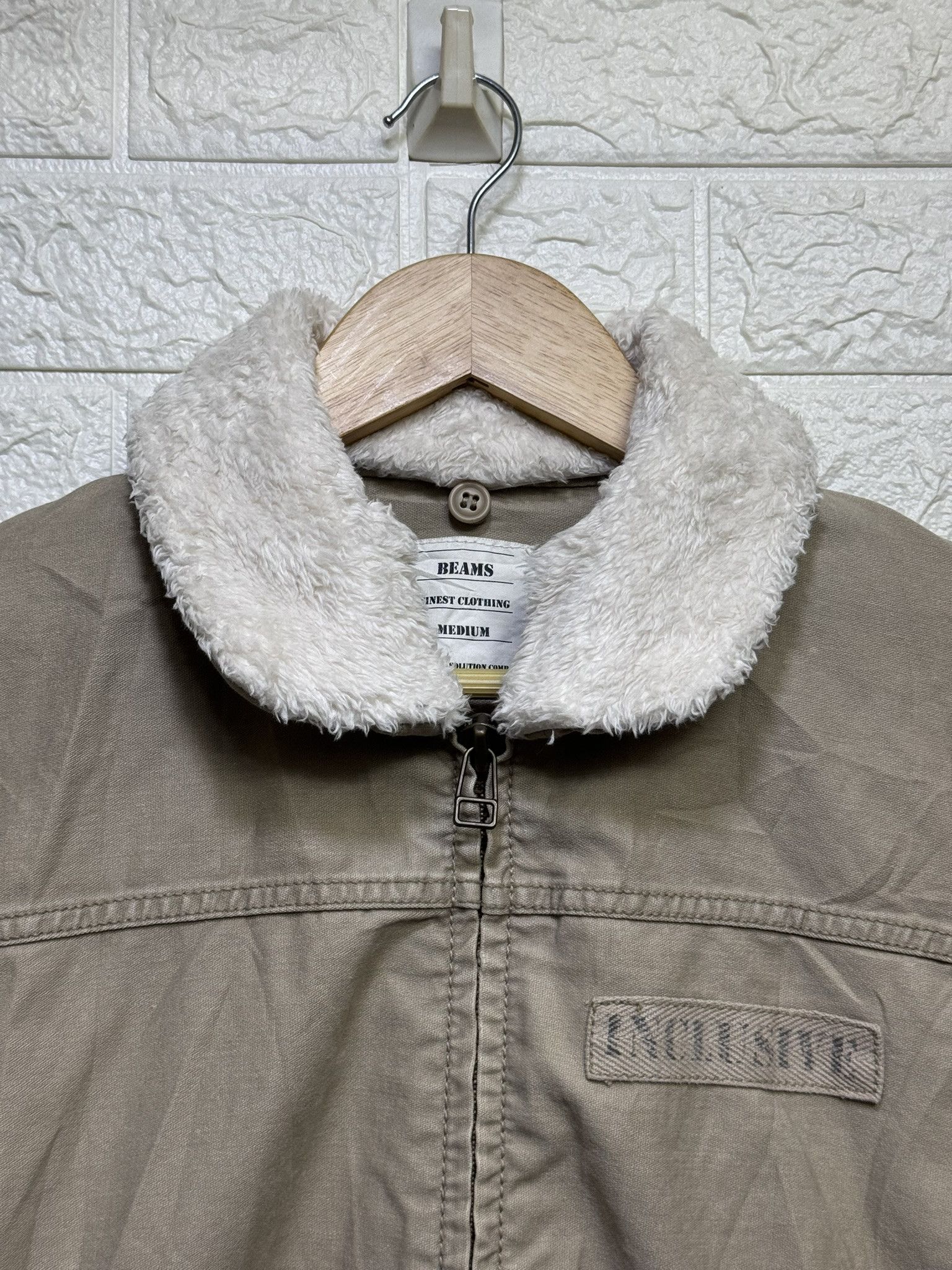 Beams Plus Beams Military Zipper Jacket Size US M / EU 48-50 / 2 - 5 Thumbnail