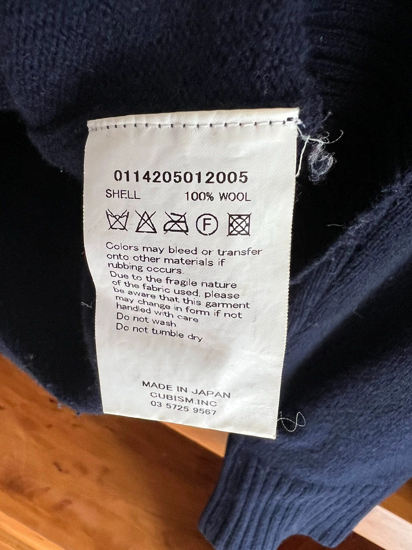 Visvim visvim isle wool sweater 2014 indigo dyed size 2 Japan Size US M / EU 48-50 / 2 - 6 Thumbnail