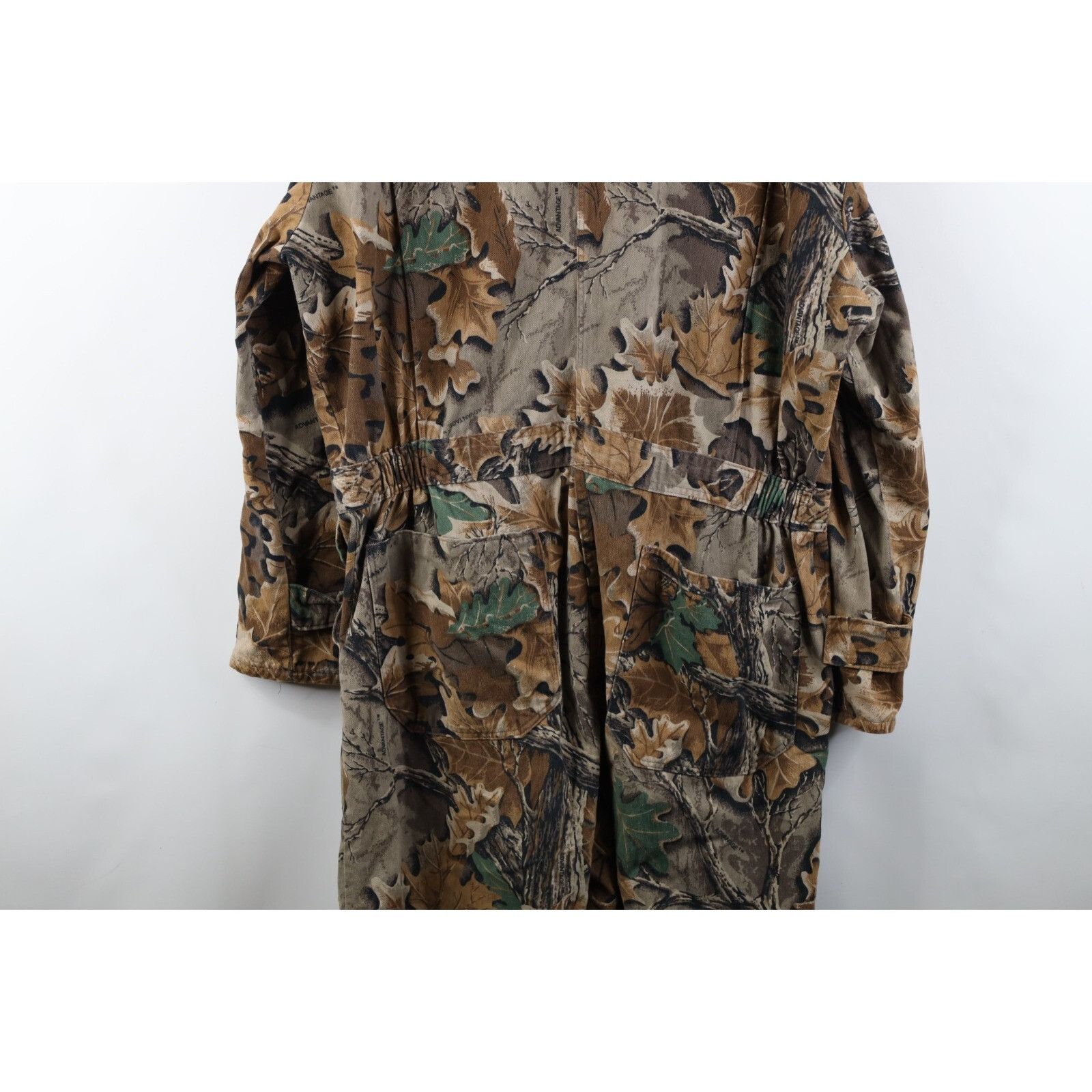 Vintage × Walls Vintage 90s Walls Faded Advantage Camouflage Coveralls Size US 38 / EU 54 - 19 Thumbnail