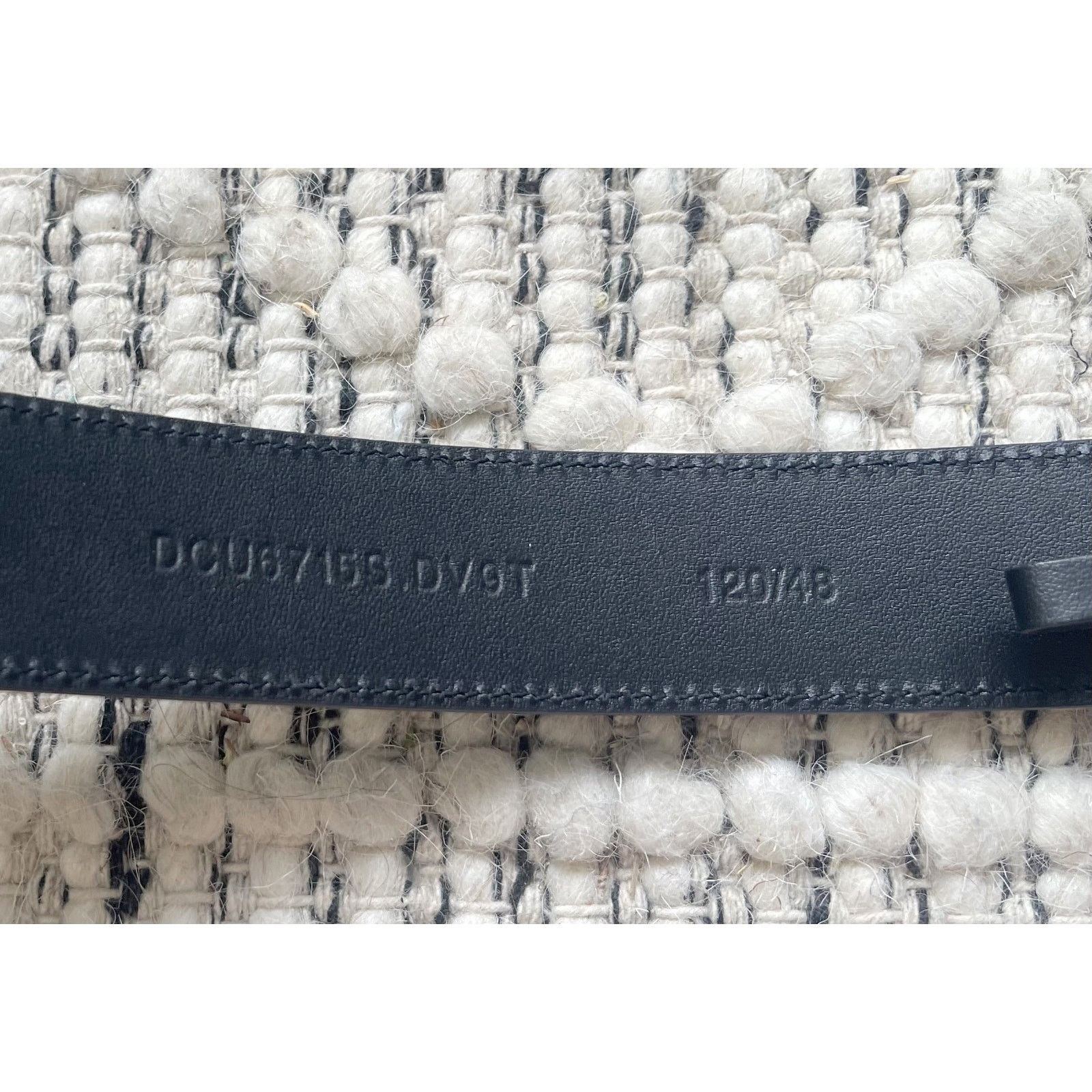 Versace $895 NWT Versace Black Medusa Logo Leather Belt 120(42) Size 42 - 4 Thumbnail