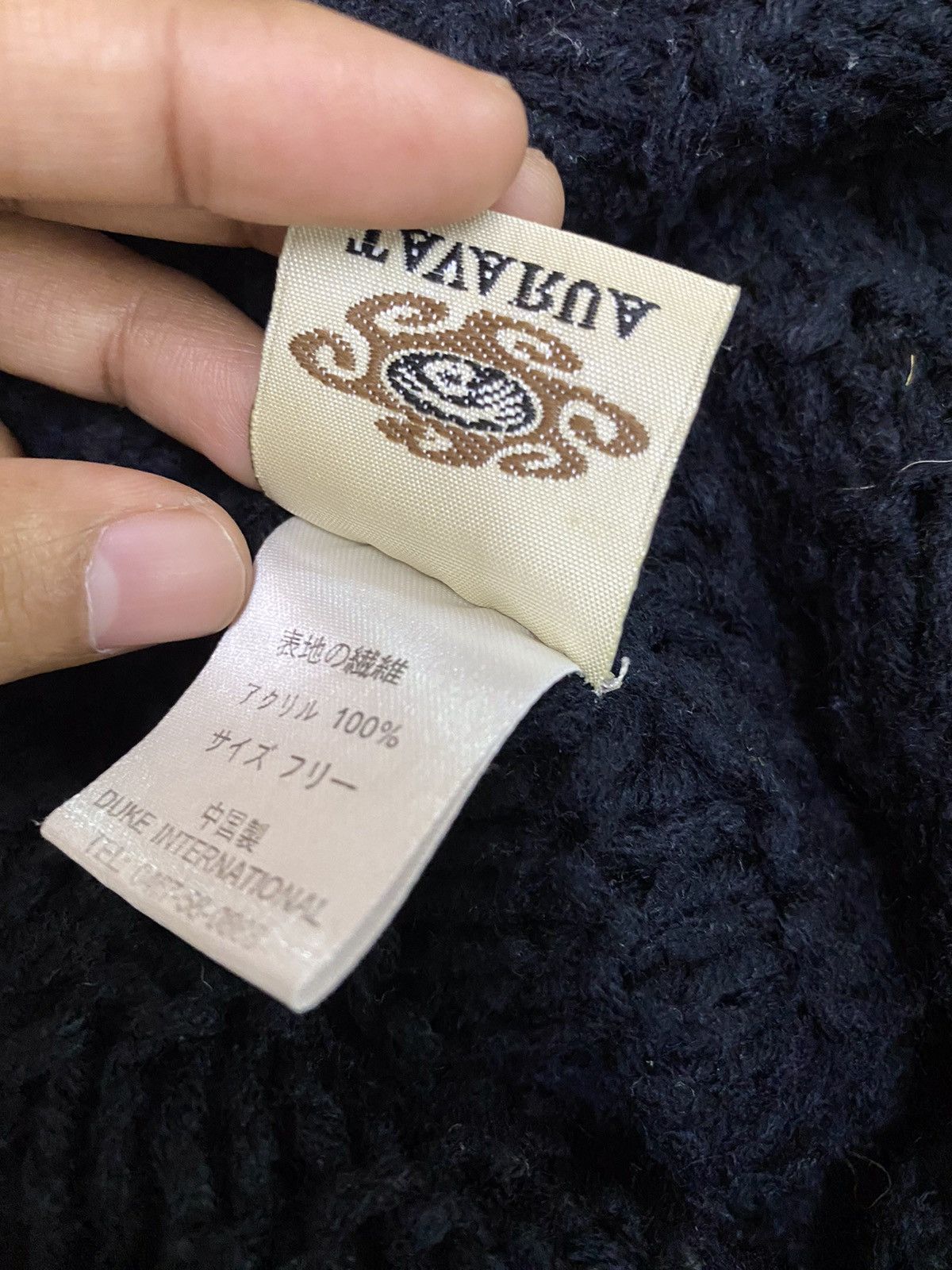 Japanese Brand × Kapital × Vintage Tavarua Fiji Knit Beanie Hat Size ONE SIZE - 6 Thumbnail