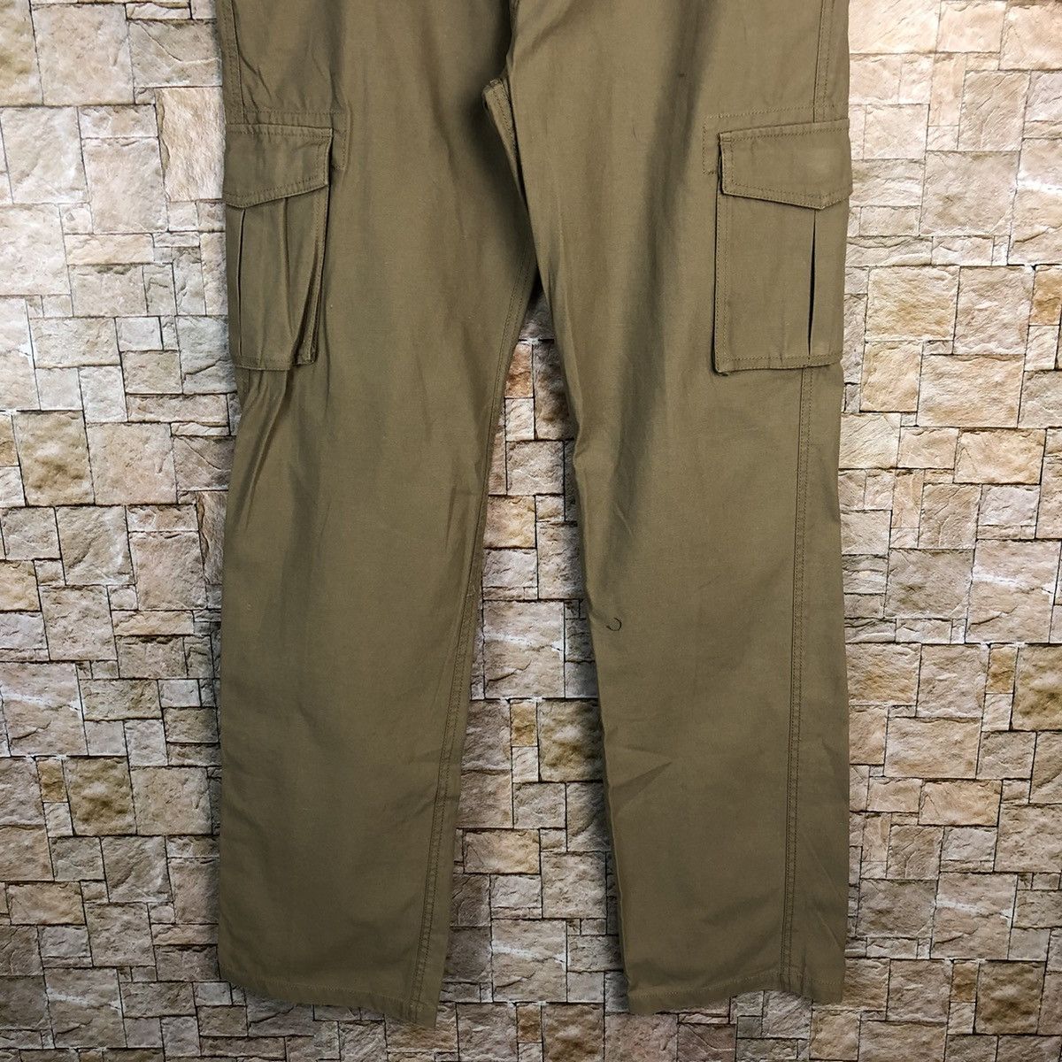 Japanese Brand Japanese Brand Brown Cargo Multipocket Pants #A452 Size US 32 / EU 48 - 3 Thumbnail