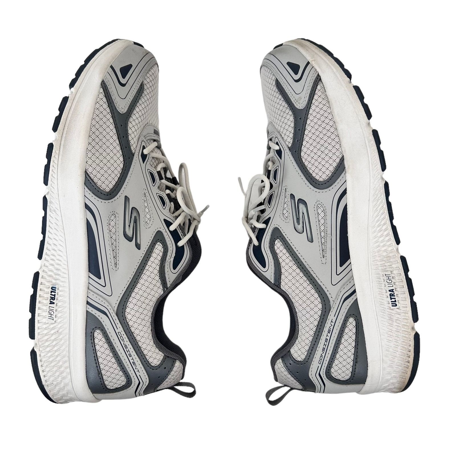 SKECHERS Skechers GOrun Consistent Gray Running Sneakers Sz 13 Size US 13 / EU 46 - 10 Thumbnail