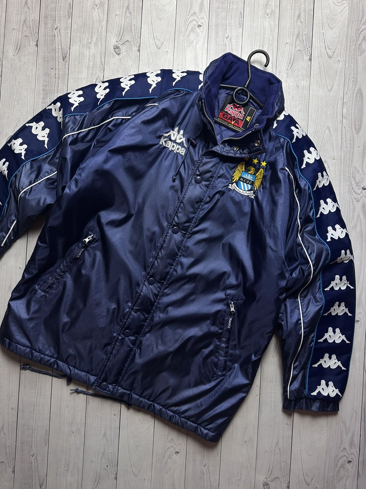 Kappa Vintage kappa Manchester city jacket size M rare big logo Size US M / EU 48-50 / 2 - 3 Thumbnail