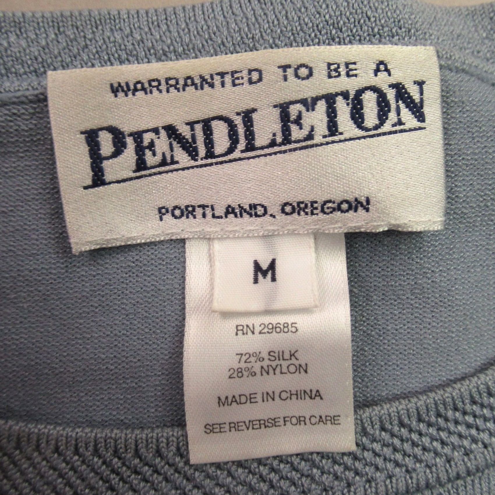 Pendleton Pendleton Shirt Mens M Blue Short Sleeve Crew Neck Lightweight Casual Size US M / EU 48-50 / 2 - 4 Thumbnail