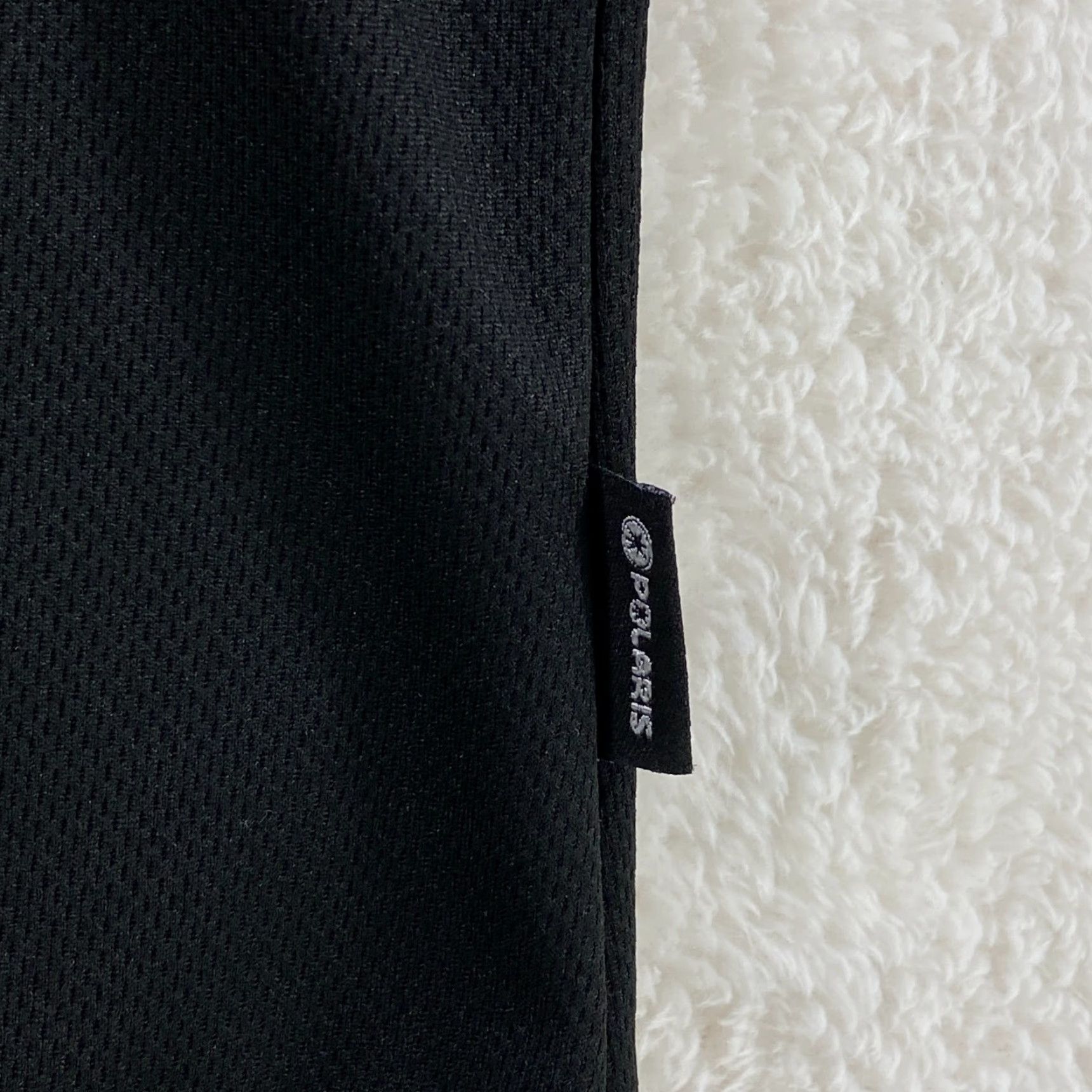 Vintage Polaris Polo Shirt L Womens Black 3/4 Sleeve Embroidered Pure Size L / US 10 / IT 46 - 5 Thumbnail