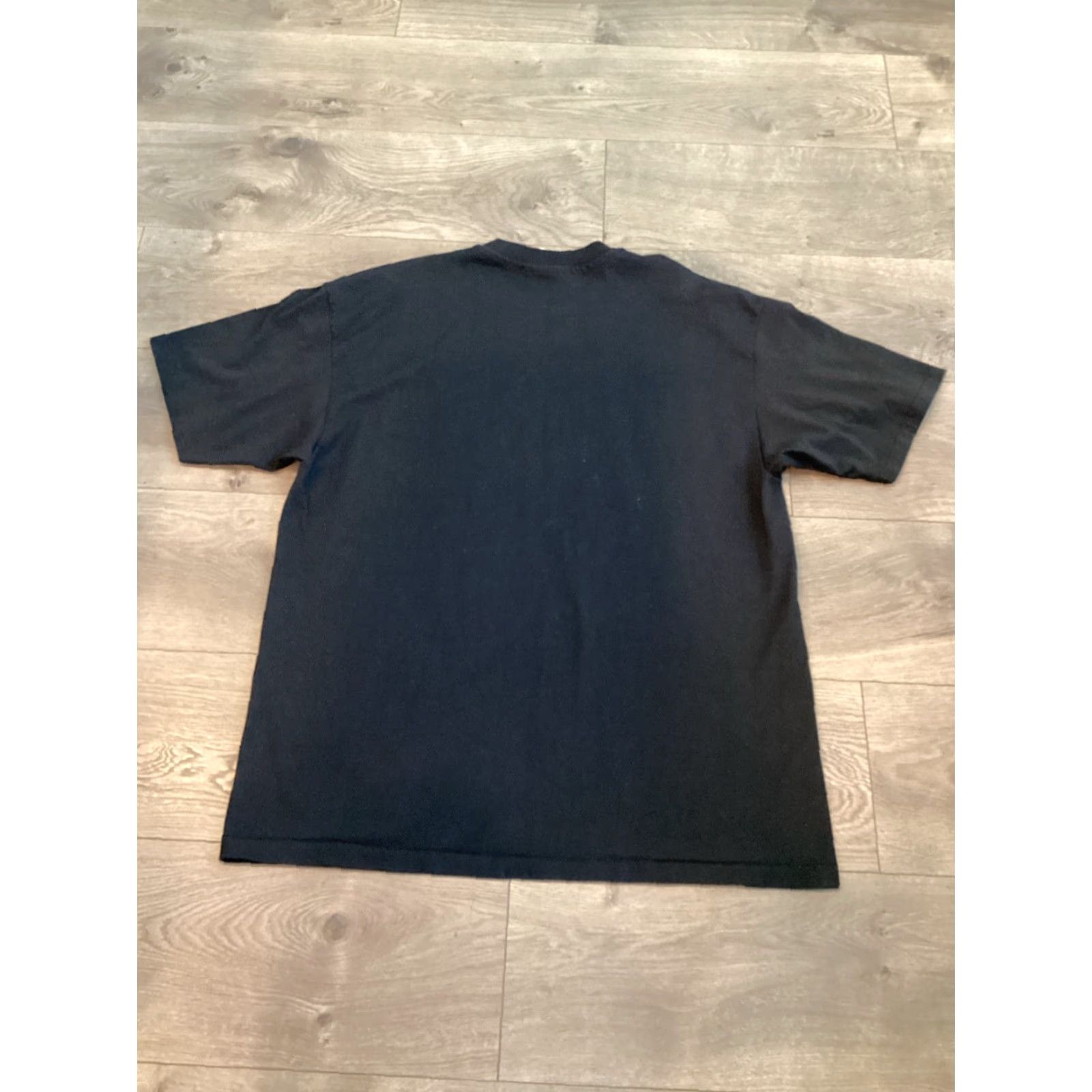 Hanes VINTAGE 90s Hanes Graphic Tee T-Shirt Black XL The Jesus Will Make a Difference Mens Size US XL / EU 56 / 4 - 8 Thumbnail