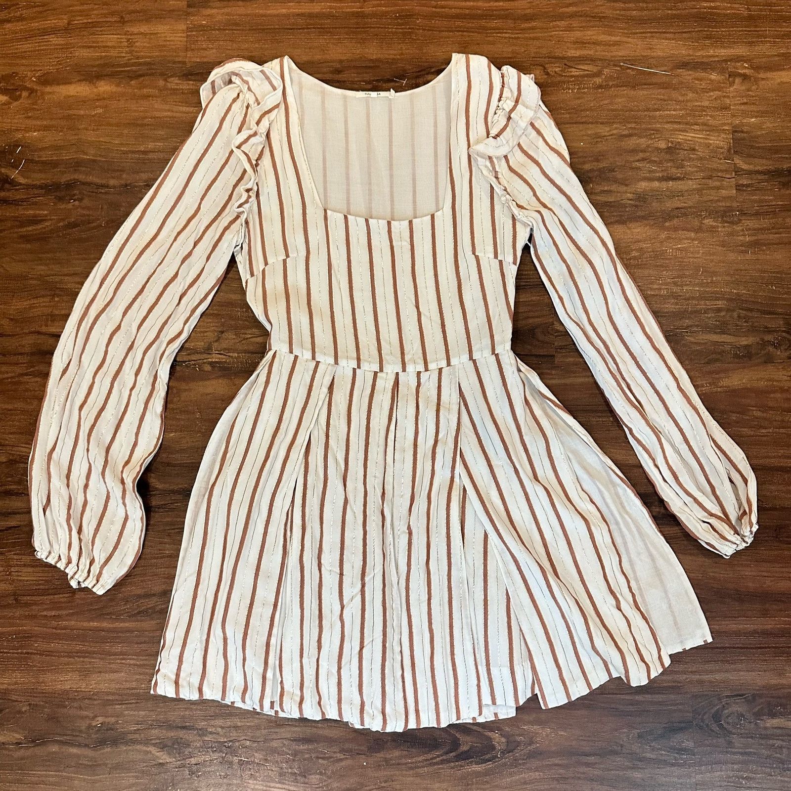 Other Tularosa Blaine Dress Long Sleeve Ruffle Mini XS Size XS / US 0-2 / IT 36-38 - 4 Thumbnail