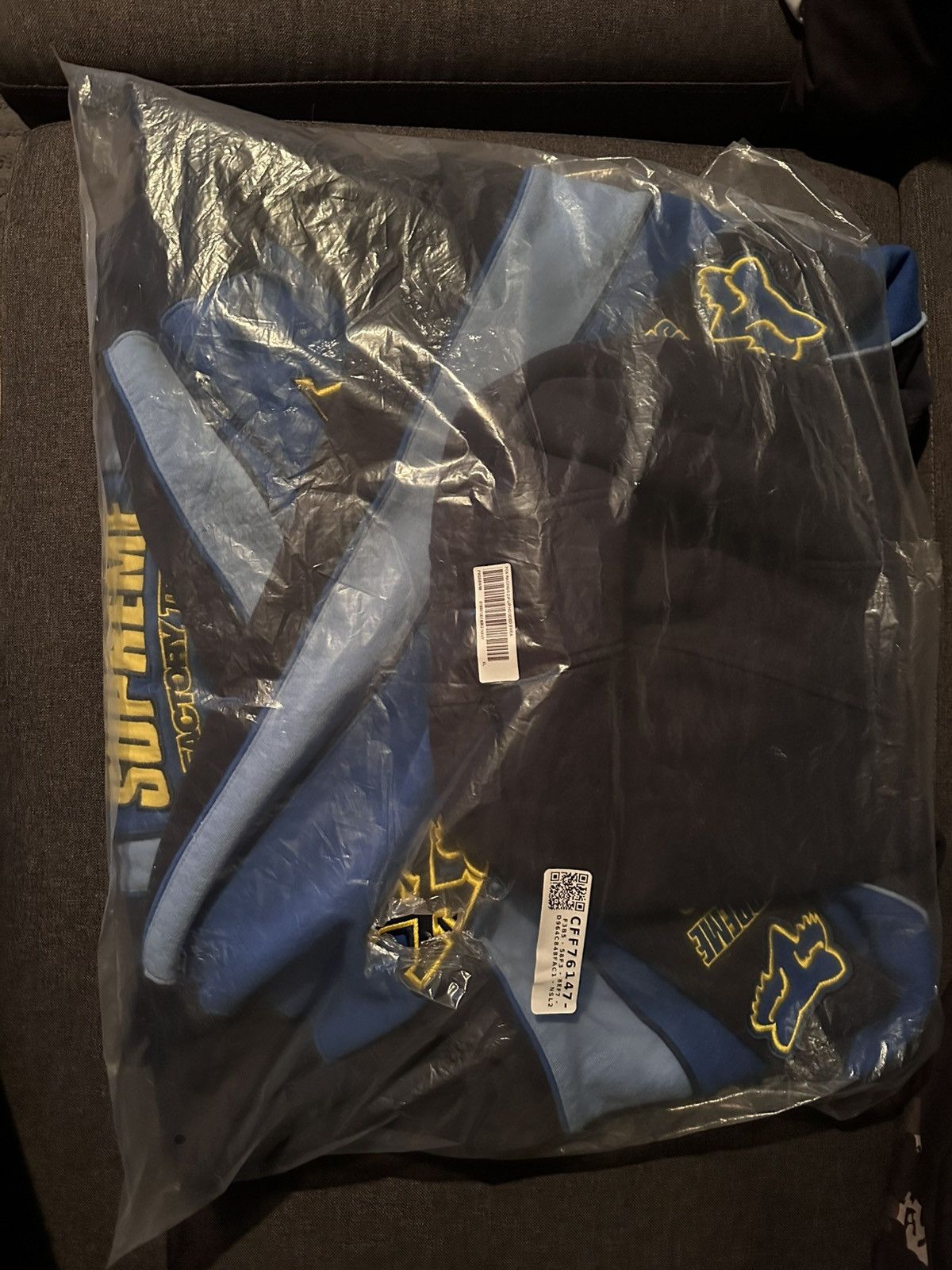 Fox Racing × Supreme Supreme X Fox Racing blue jacket Size US XL / EU 56 / 4 - 1 Thumbnail