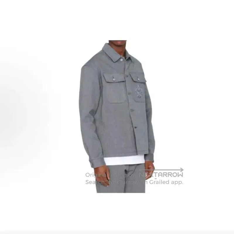 Dior Dior Gray Cotton Men's Jacket . Size US M / EU 48-50 / 2 - 9 Thumbnail