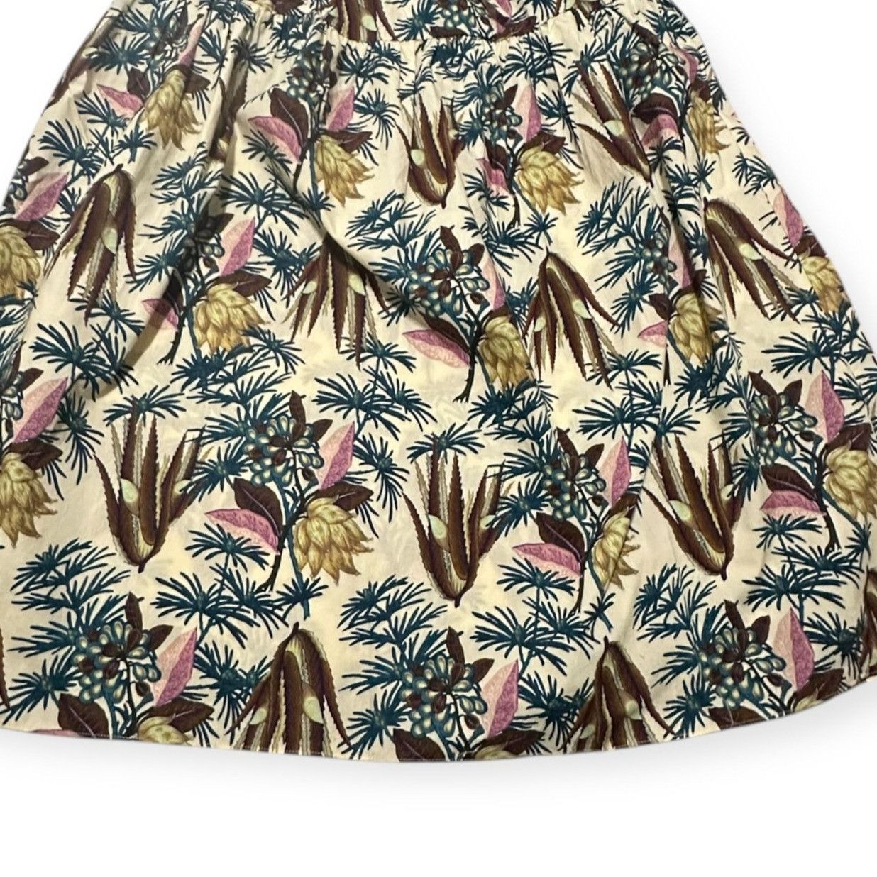 Ulla Johnson Ulla Johnson Fernanda Cotton Midi Skirt In Wildflower, Size Size 34" / US 12 / IT 48 - 8 Thumbnail