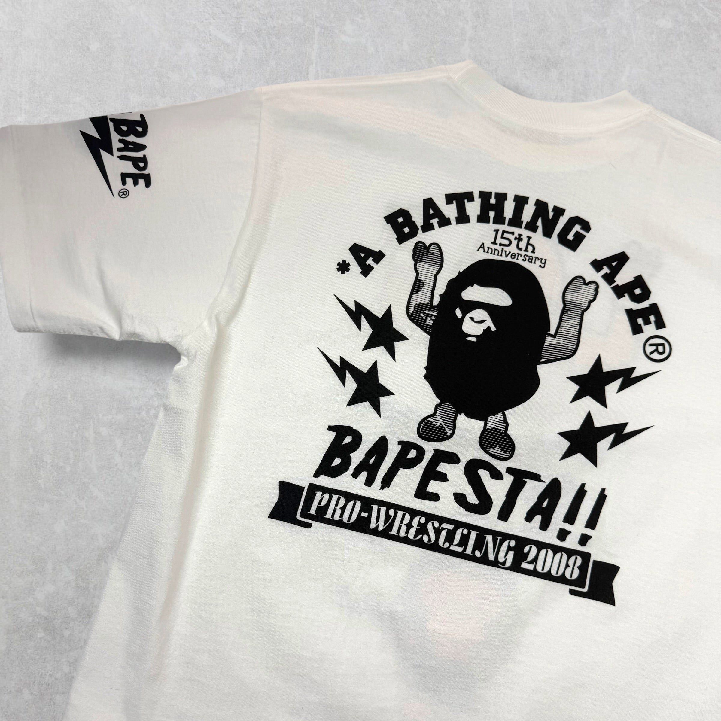 Bape Bape 15th Anniv. Pro Wrestling Tee M Size US M / EU 48-50 / 2 - 4 Thumbnail