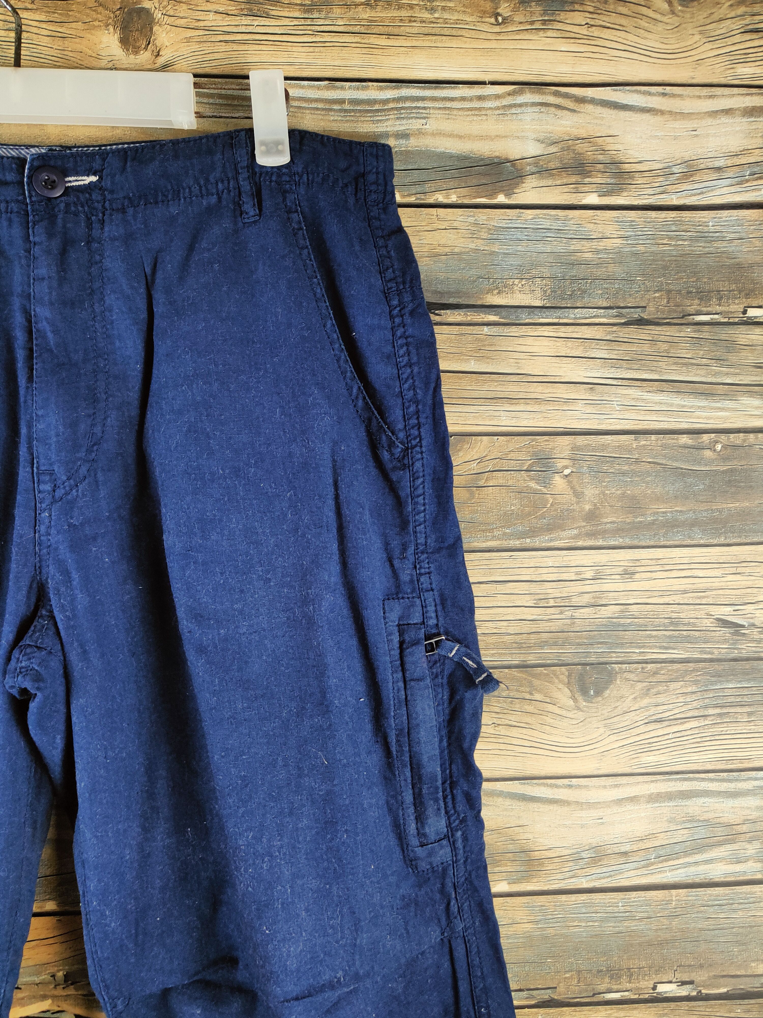 RAGEBLUE DL Rageblue Navy Multipocket Casual Pants #S2892 Size US 32 / EU 48 - 5 Thumbnail