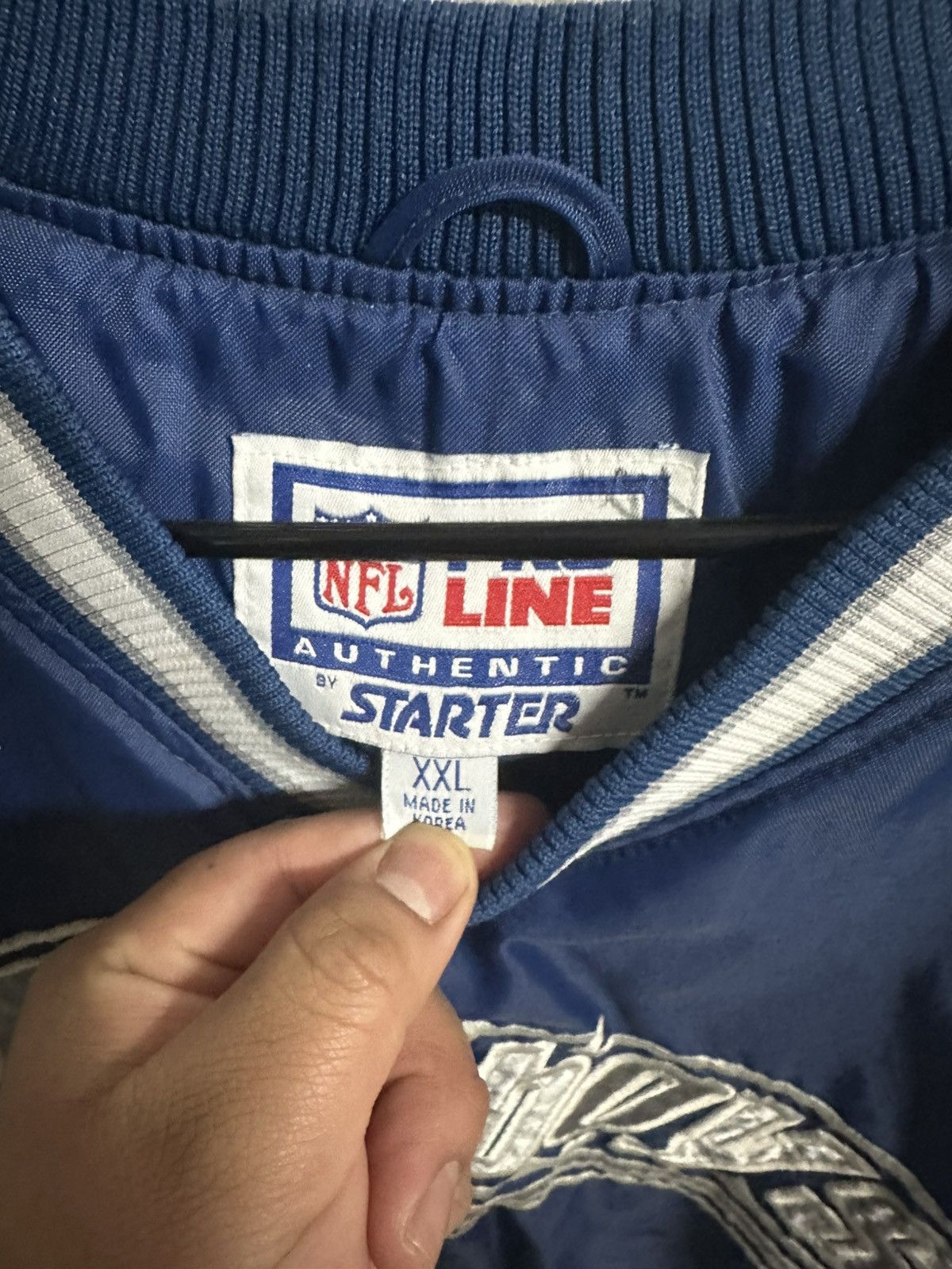 Starter Dallas Cowboys starter jacket Size US XXL / EU 58 / 5 - 3 Thumbnail