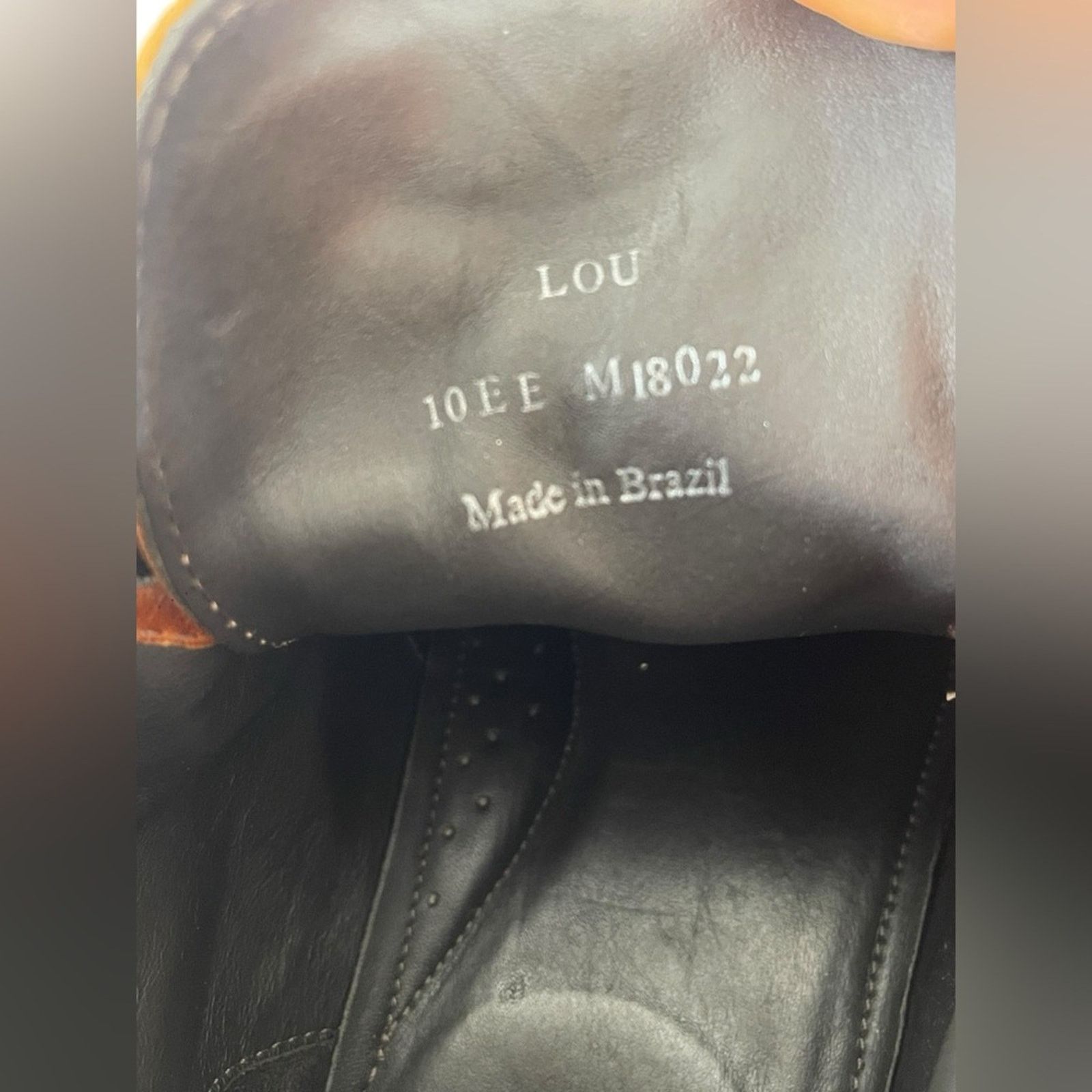 HELM Helm The Lou Teak boots Size:10 EE Size US 10 / EU 43 - 7 Thumbnail
