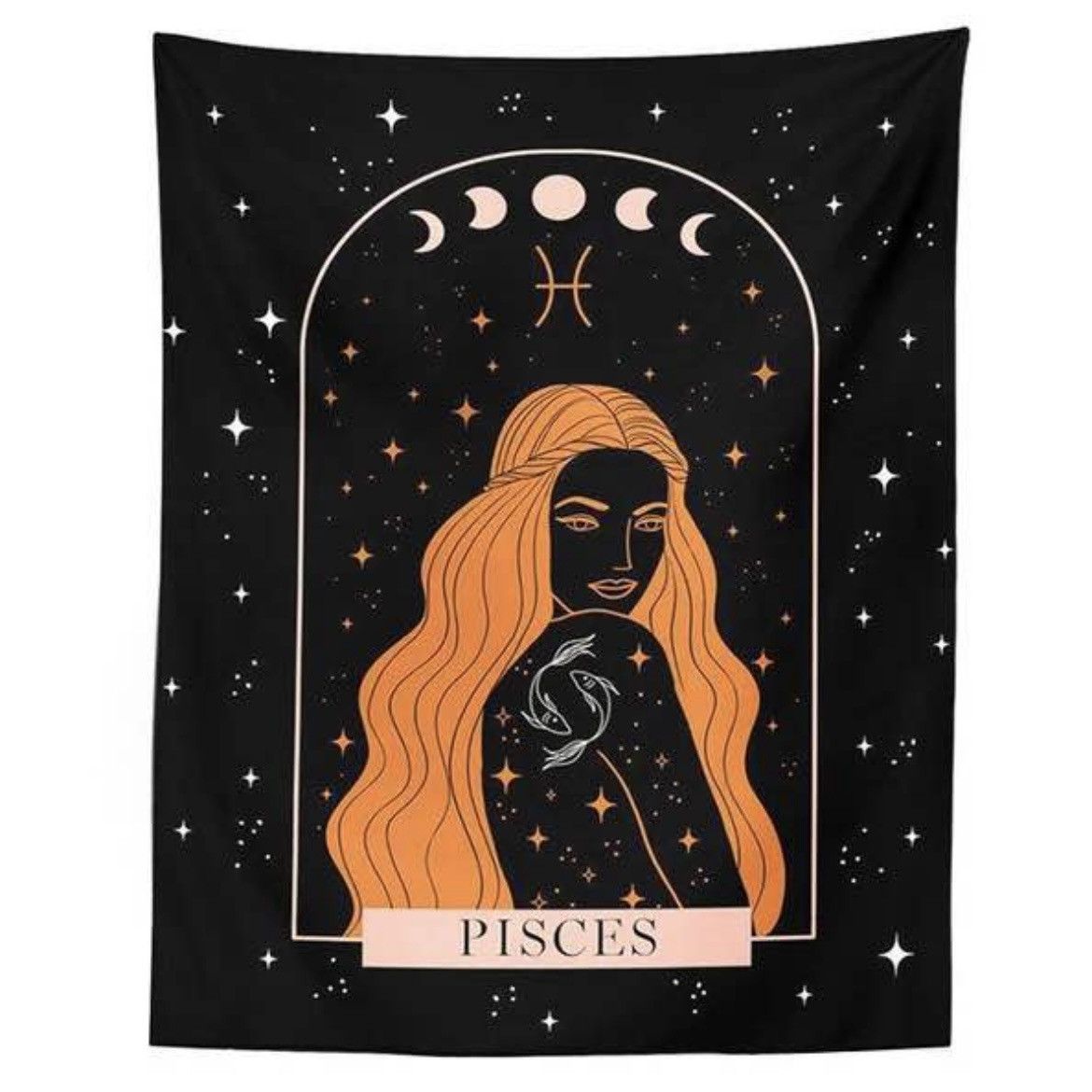 Other Pisces Tarot Constellation Astrology Zodiac Wall Tapestry Size ONE SIZE - 1 Thumbnail