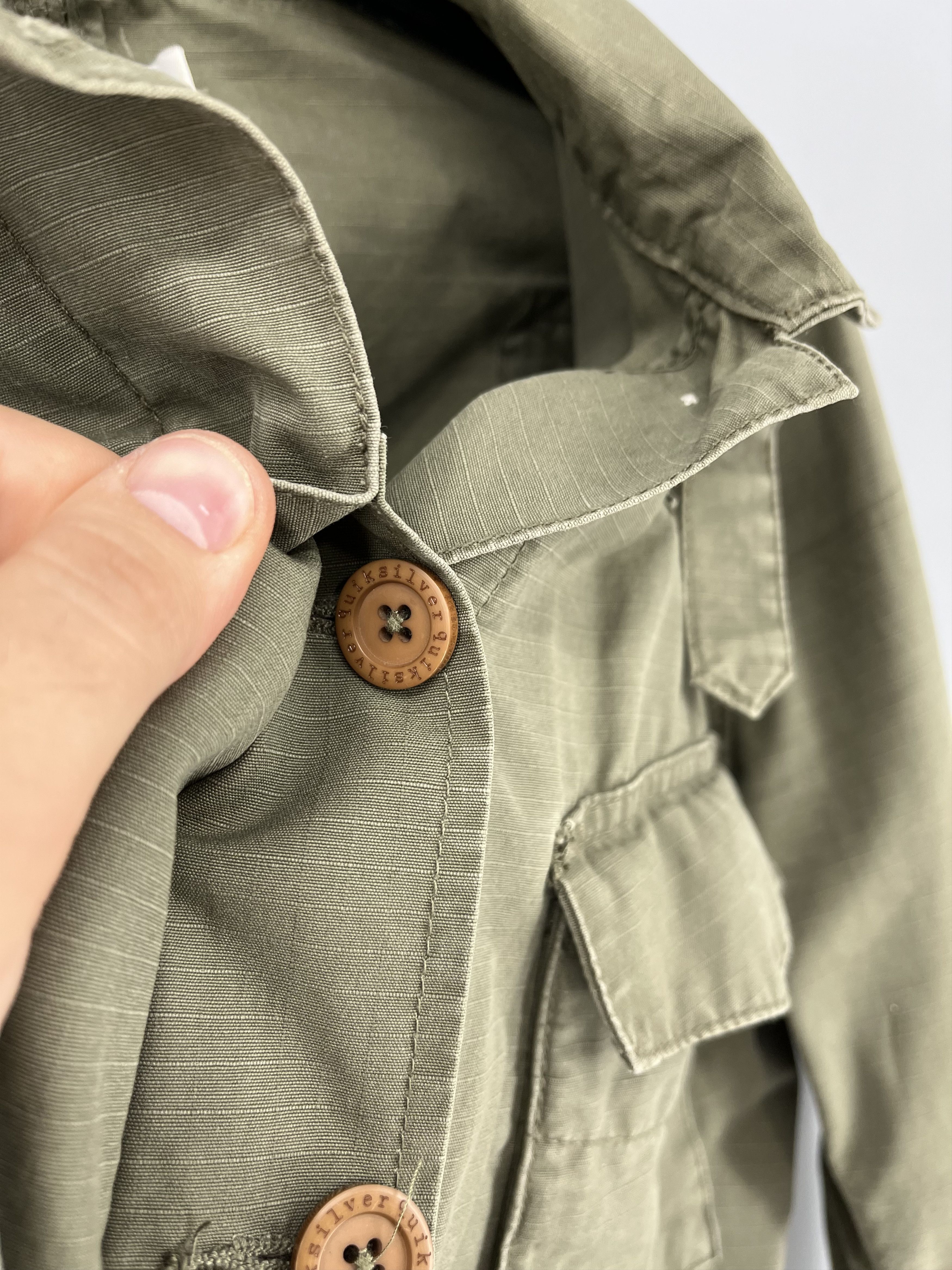 Quiksilver Vintage RARE Quiksilver Military Buttons Up Size US L / EU 52-54 / 3 - 9 Thumbnail