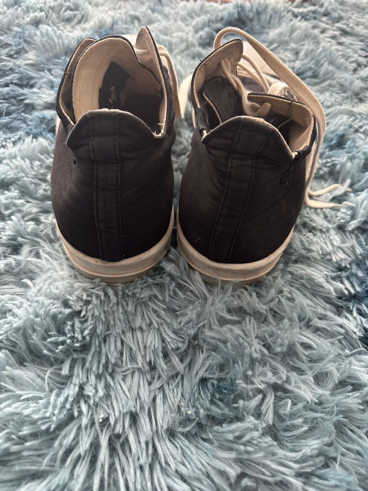 Rick Owens Drkshdw Rick Owens DRKSHDW ramones low top Size US 10 / EU 43 - 4 Thumbnail