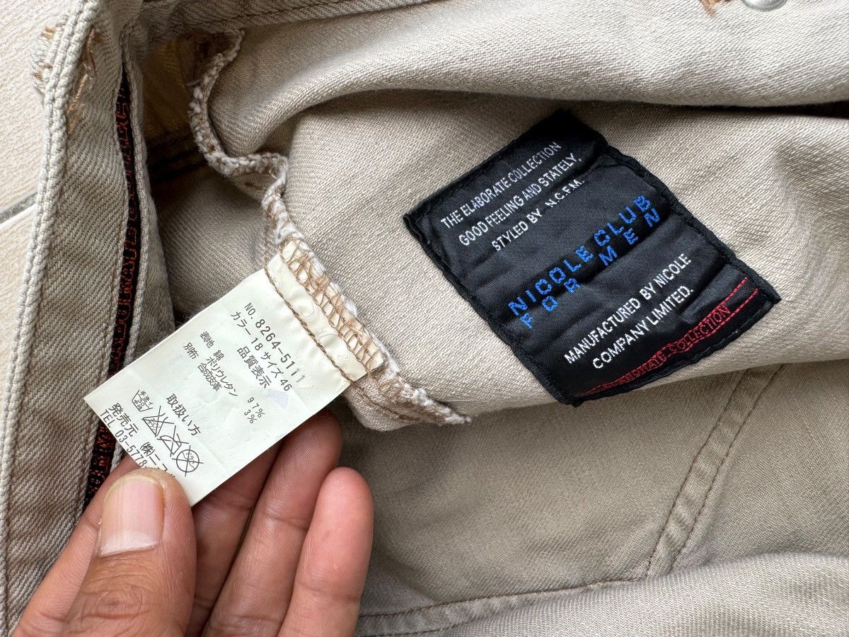 Le Grande Bleu (L.G.B.) Vintage Nico Club For Man Street Cut Pants Size US 31 - 10 Thumbnail