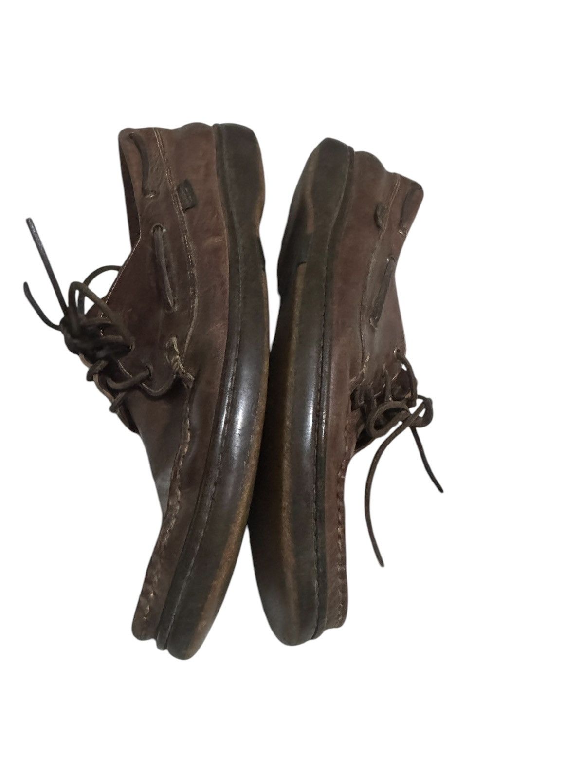 Genuine Leather × Paraboot Paraboot Leather Low Cut Thiers Lisse America Shoes Size US 13 / EU 46 - 3 Thumbnail