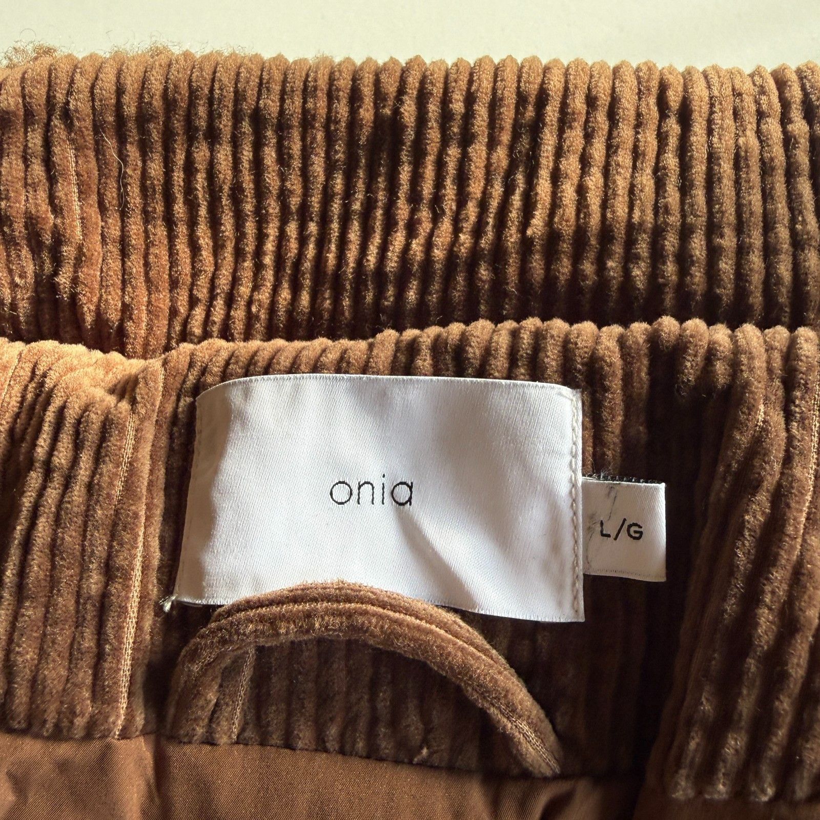 Onia ONIA Sherpa Jumbo Brown Corduroy Jacket – Men's Large Size US L / EU 52-54 / 3 - 3 Thumbnail