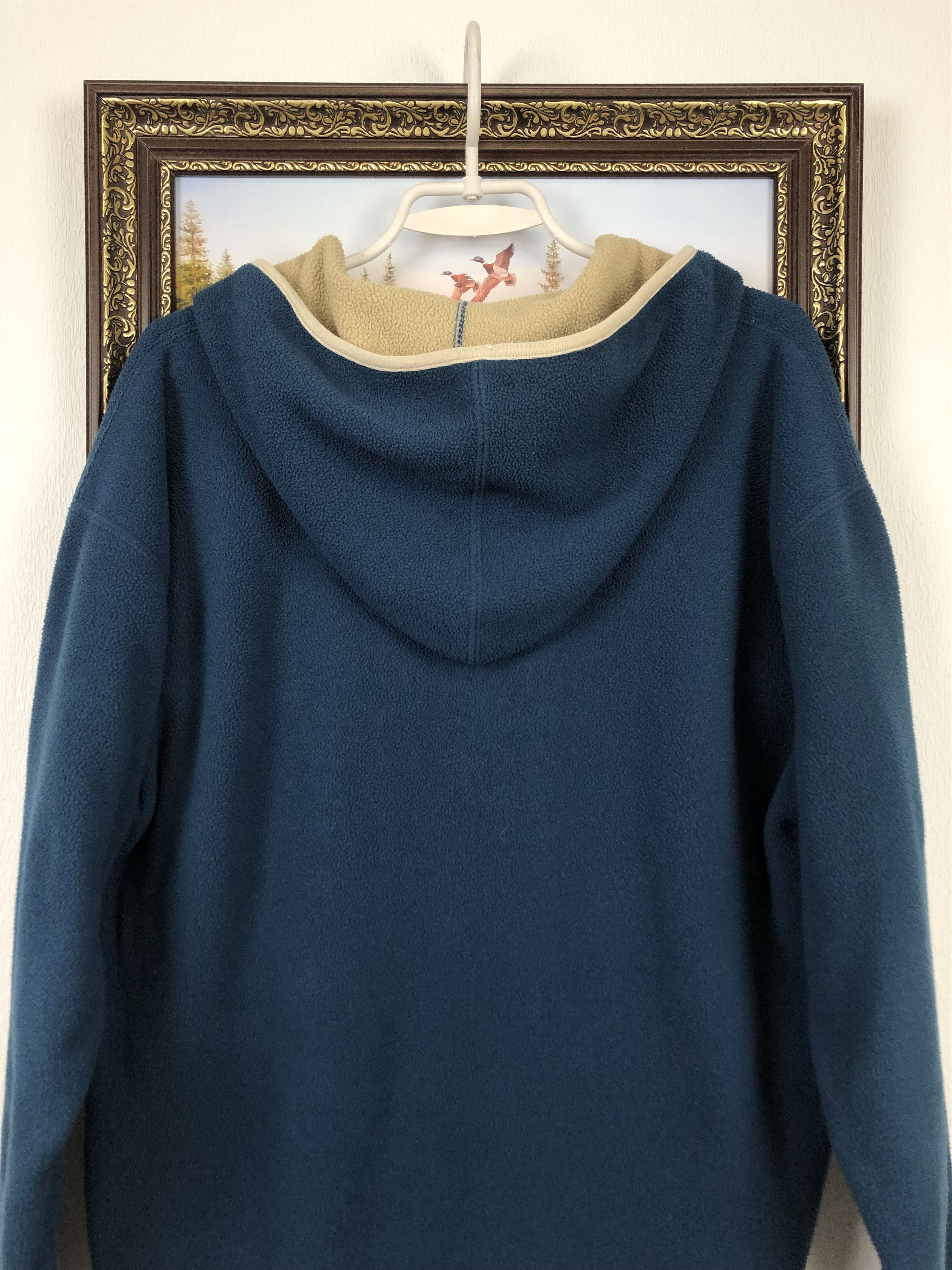 Vintage Vintage Nike Fleece Hoodie Sweatshirt Rare Swoosh Hype Size US XL / EU 56 / 4 - 11 Thumbnail
