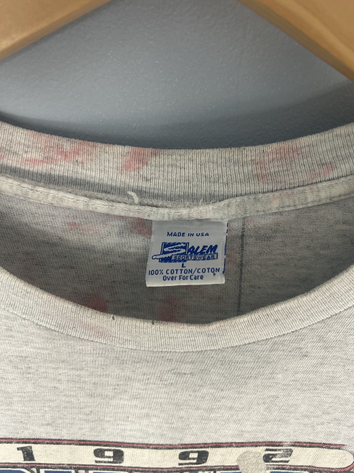 MLB × Vintage Vintage 1992 World Series Blue Jays vs Braves MLB Tee Size US L / EU 52-54 / 3 - 7 Thumbnail