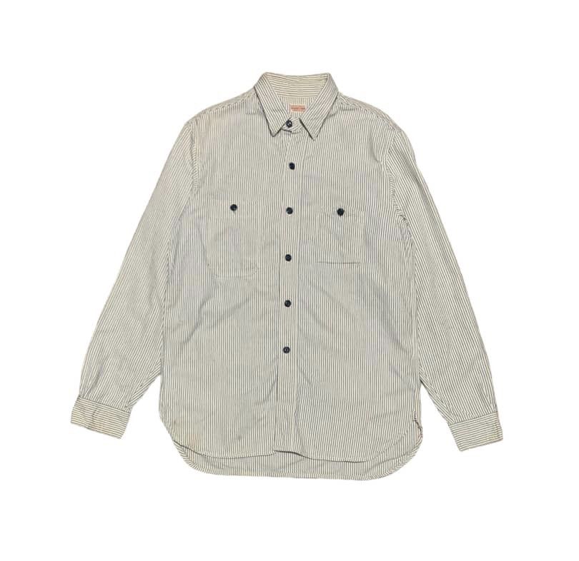 Sugar Cane Vintage Sugar Cane Stripes Flannel Shirt Size US L / EU 52-54 / 3 - 1 Thumbnail