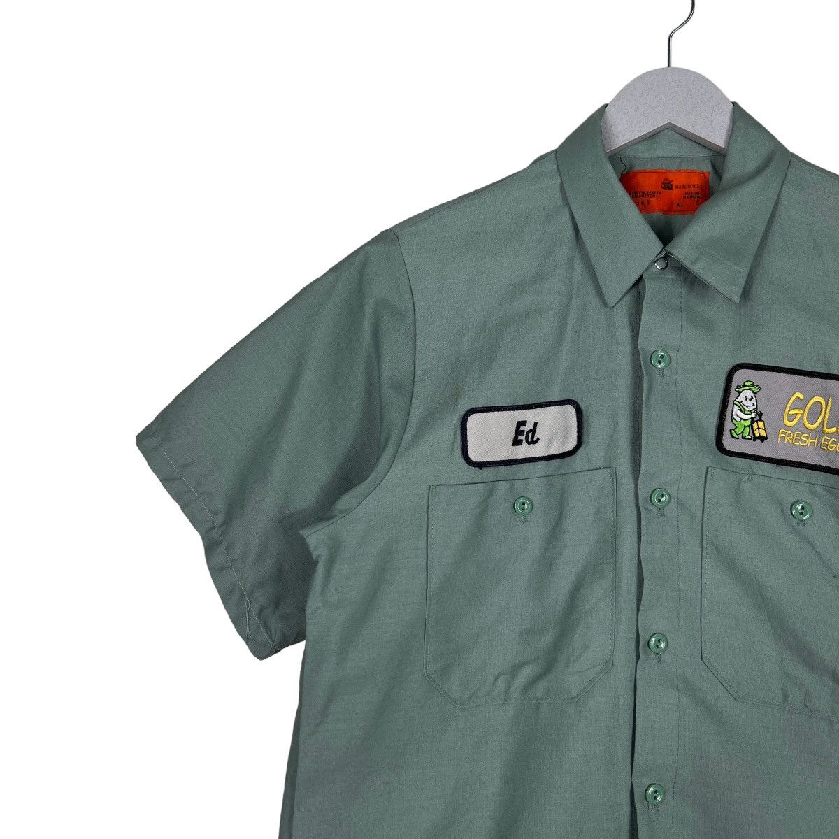Vintage 🔥 VINTAGE WORKER SHIRT MADE IN USA Size US S / EU 44-46 / 1 - 7 Thumbnail