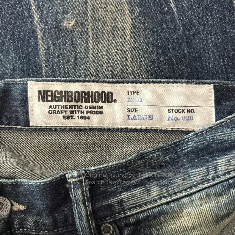 Neighborhood Neighborhood size L Cow King Denim Pants Size US 27 - 5 Thumbnail