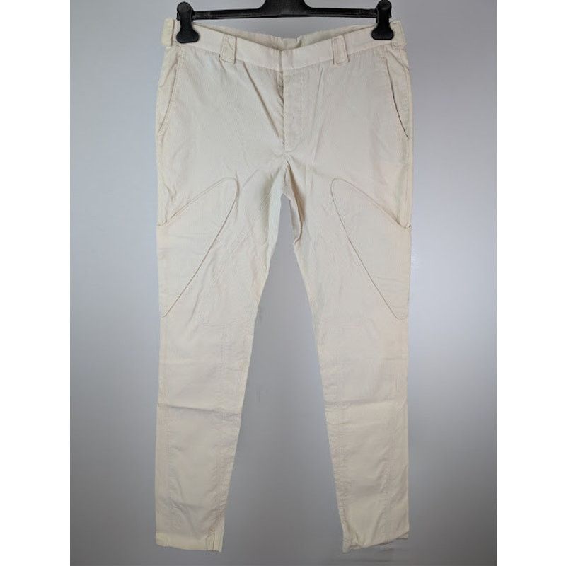Jil Sander o1rshd1 Slim Fit Chino Pants in Ivory Size US 34 / EU 50 - 2 Thumbnail