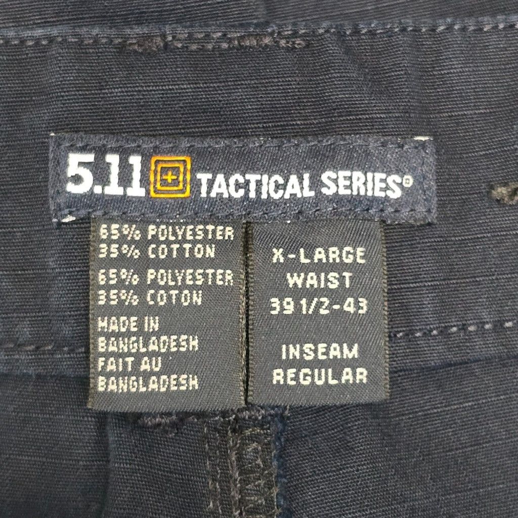 5.11 511 Tactical Pants Mens XL (Fits 36x31) Navy Blue Cargo Work Size US 38 / EU 54 - 7 Thumbnail