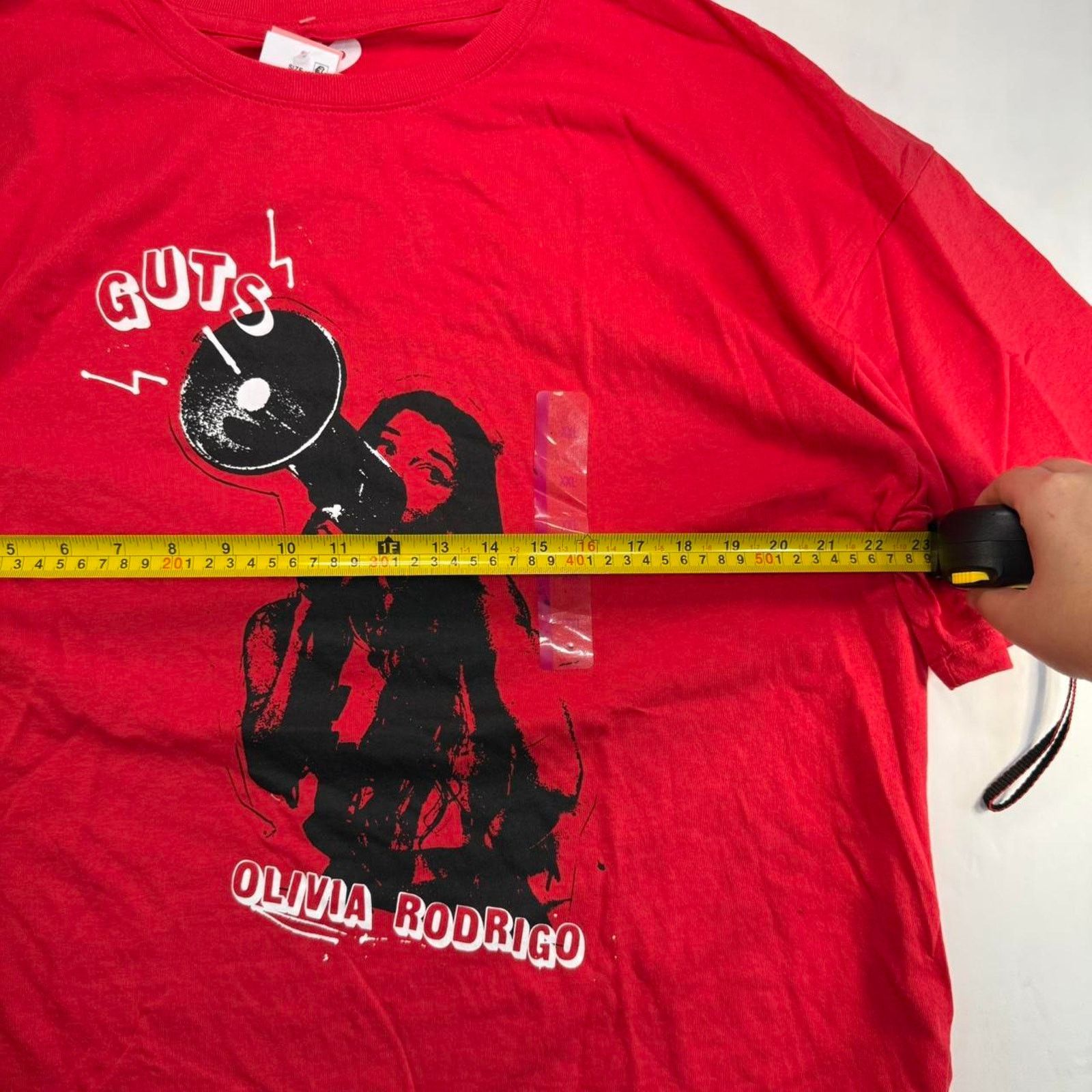 & Other Stories NWT Target Red graphic tee with Olivia Rodrigo design Size XXL / US 16-18 / IT 52-54 - 4 Thumbnail