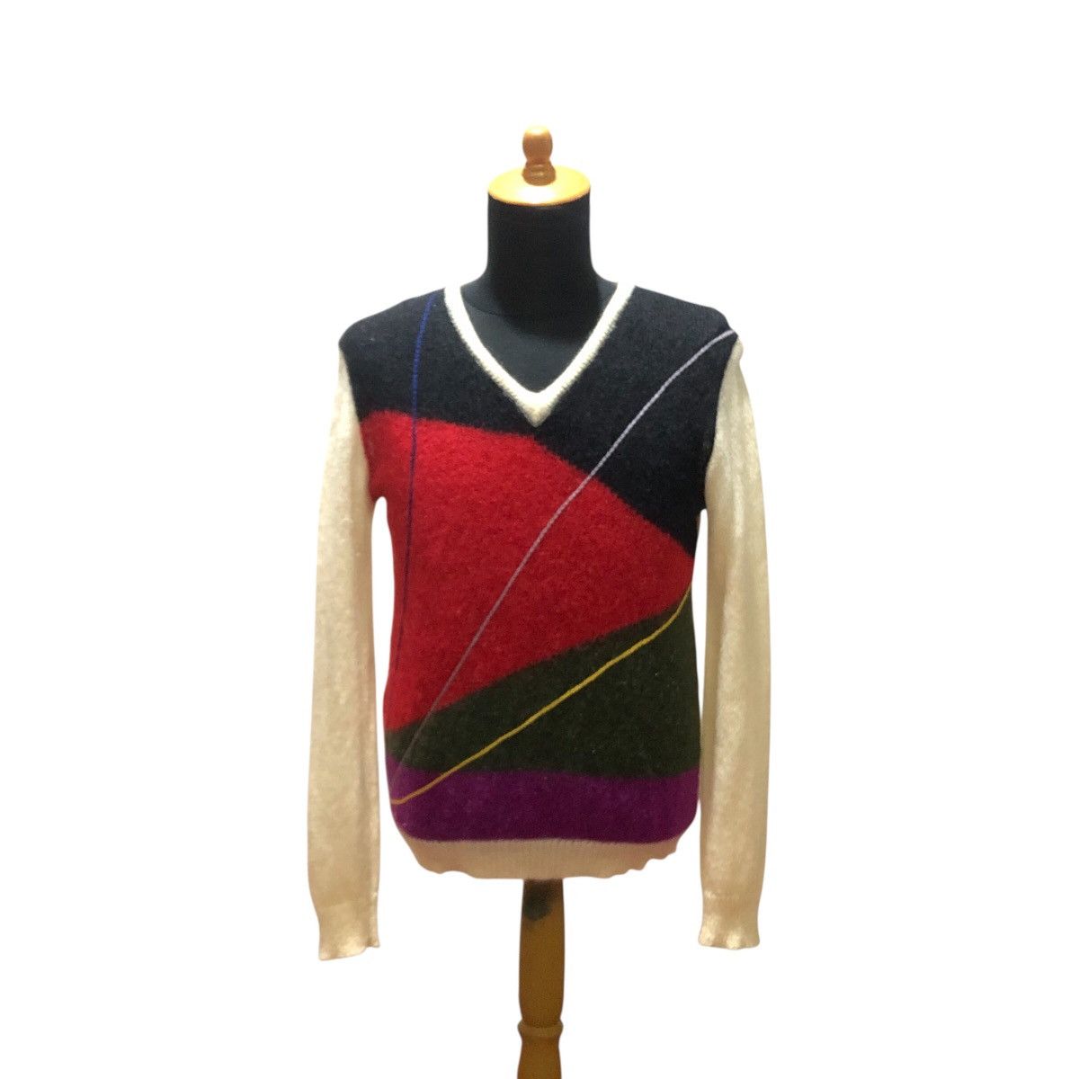 Christian Dior Monsieur × Dior × Vintage Christian Dior Wool Sweater Size L / US 10 / IT 46 - 1 Thumbnail