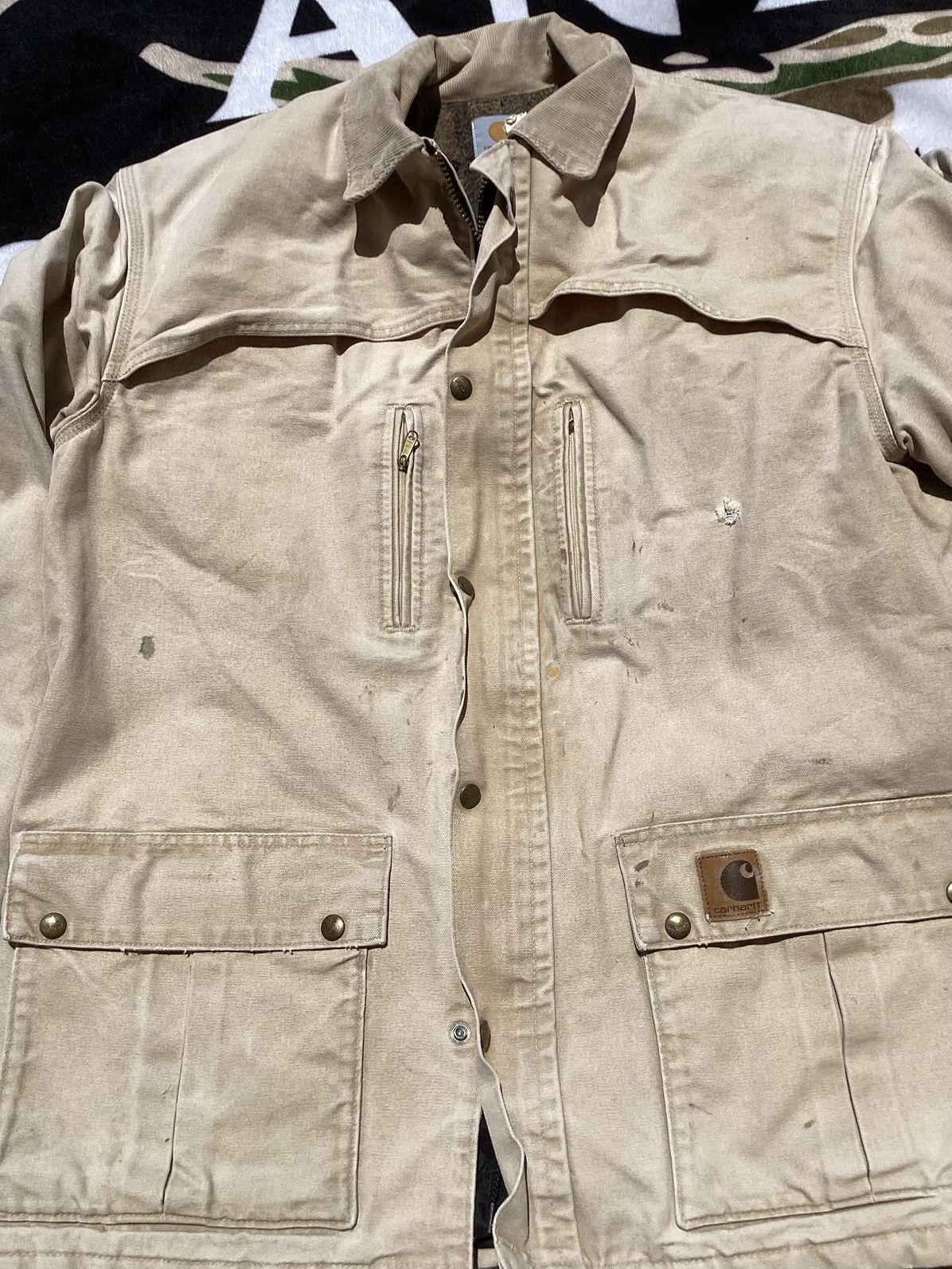 Carhartt Vintage Carhartt USA thermal line zip/button workwear jacket Size US XL / EU 56 / 4 - 2 Thumbnail