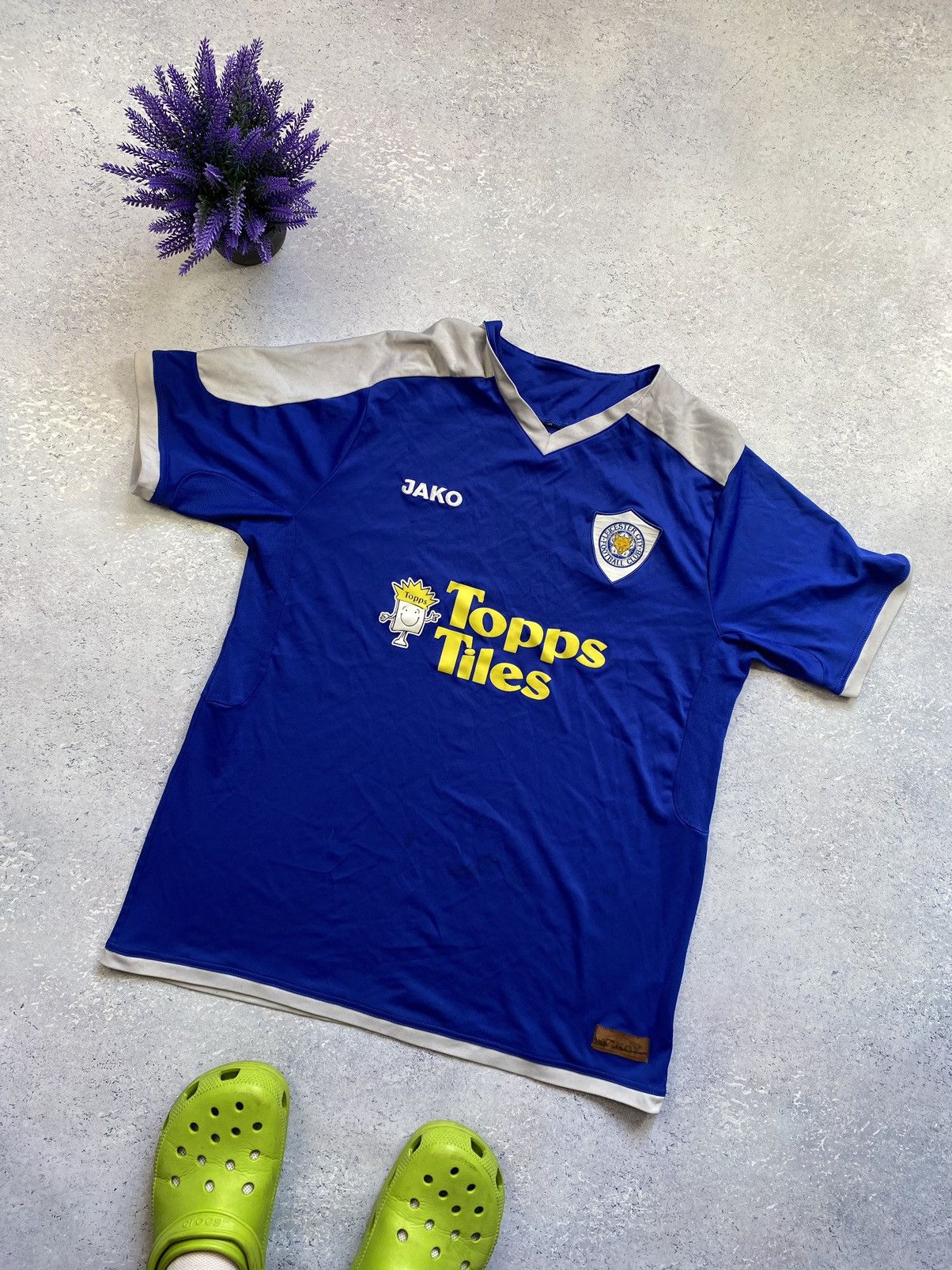 Vintage Leicester City 2007 2009 Home Shirt Football Soccer Jersey Size US M / EU 48-50 / 2 - 1 Thumbnail