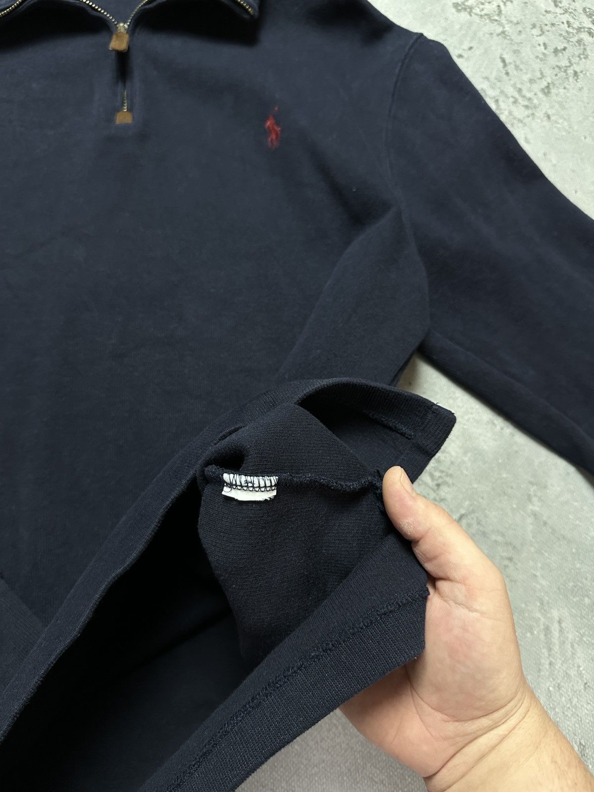 Polo Ralph Lauren Vintage Polo Ralph Lauren Half Zip 1/4 90s Knitwear y2k 00s Size US M / EU 48-50 / 2 - 9 Thumbnail