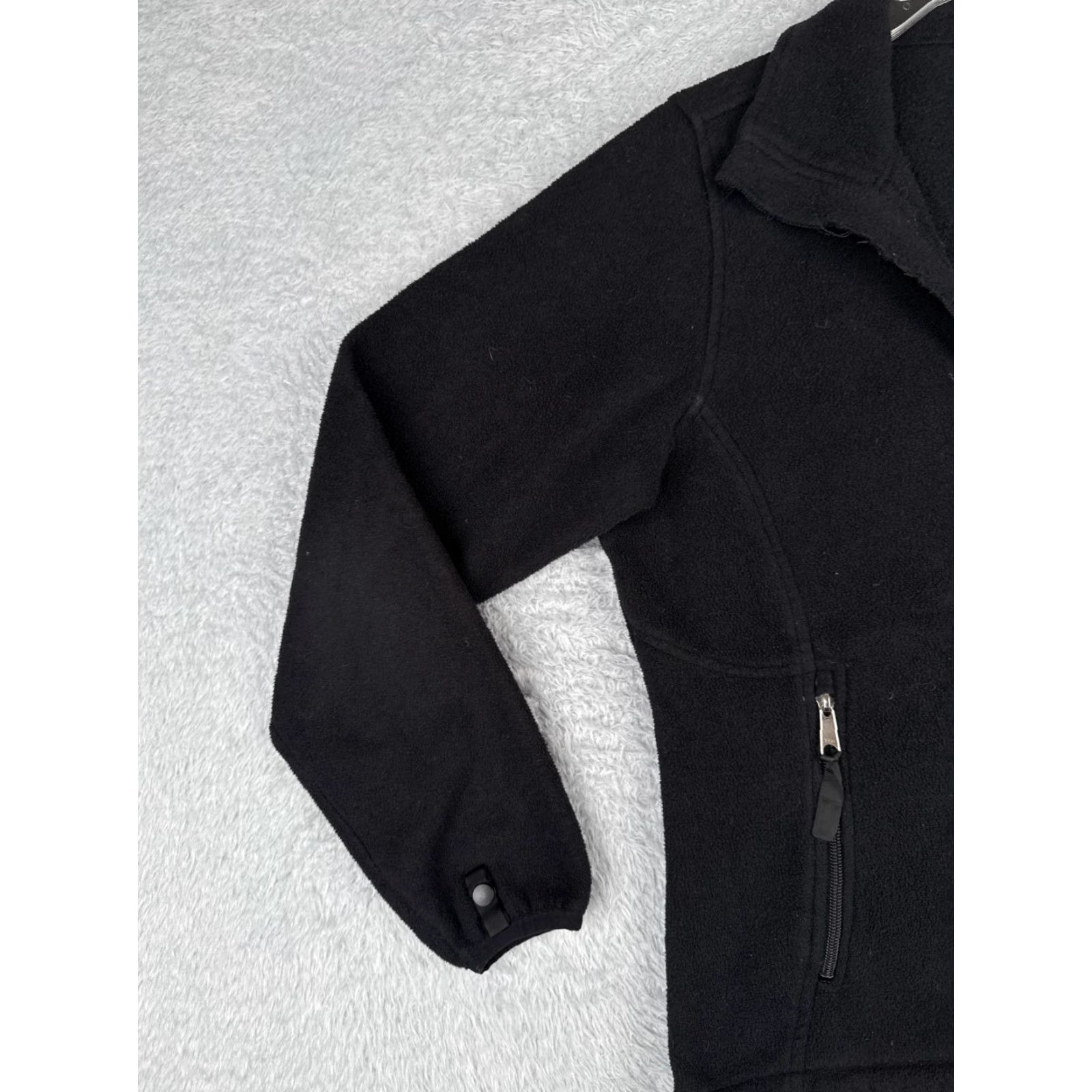 The North Face The North Face Jacket Medium Black Fleece 100% Polyester Mock Neck READ Women Size M / US 6-8 / IT 42-44 - 3 Thumbnail